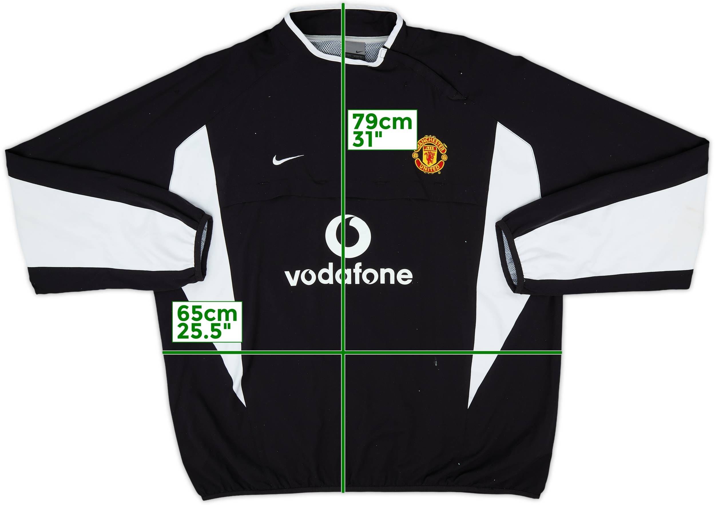 ウェア NIKE Manchester united 02-03 3rd L Vintage Manchester United 02-03 3rd Size S Nike Long Sleeve
