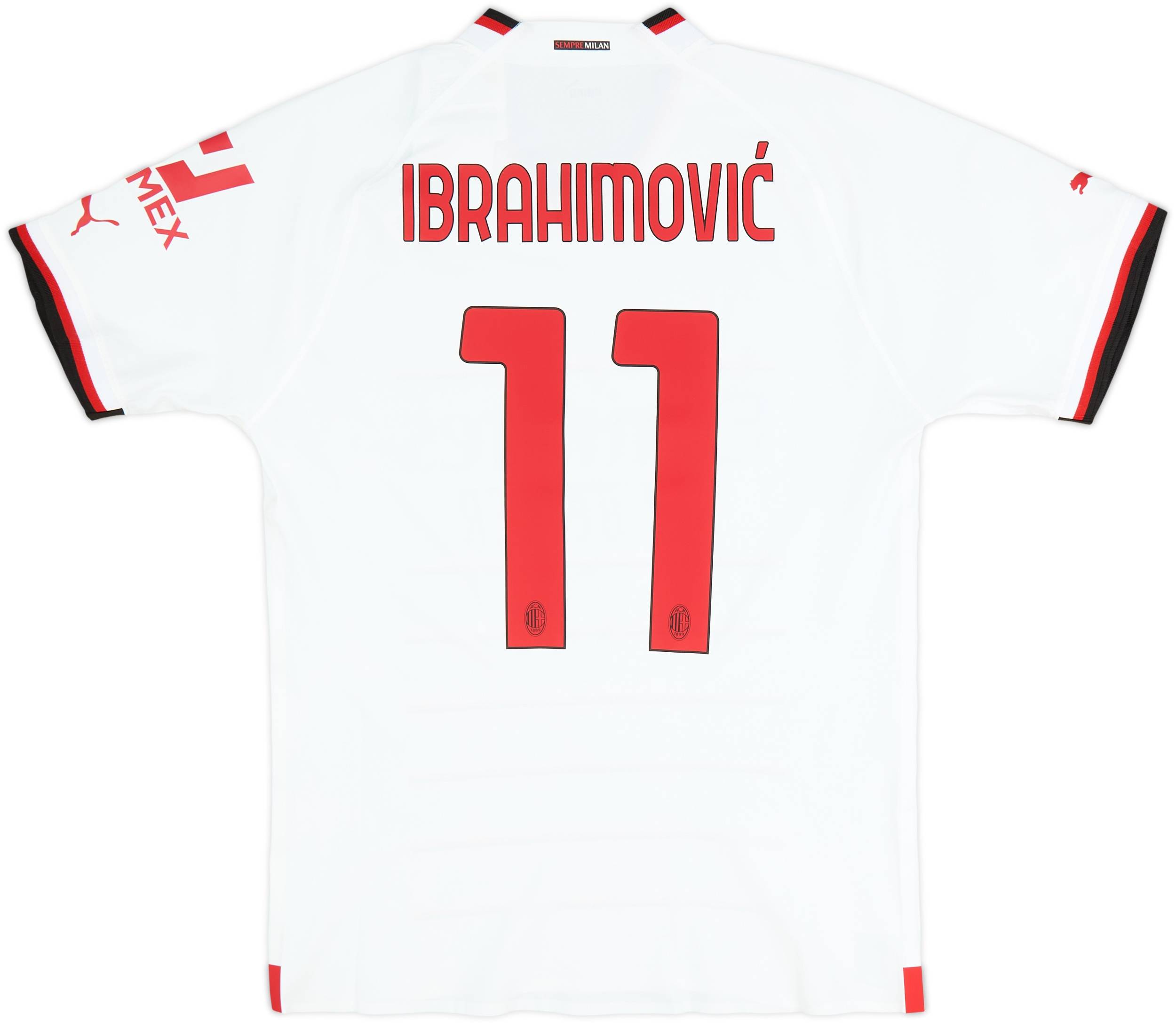2022-23 AC Milan Authentic Away Shirt Ibrahimovic #11