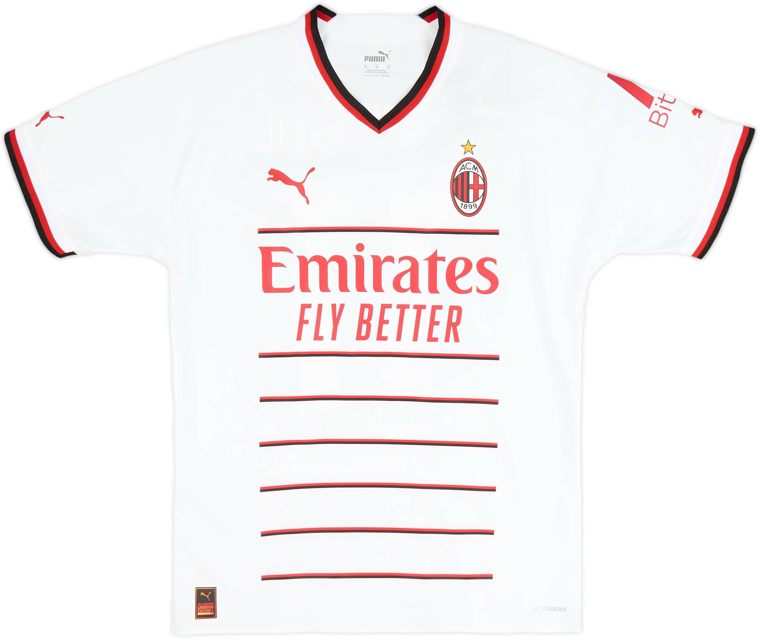 2022-23 AC Milan Authentic Away Shirt Ibrahimovic #11