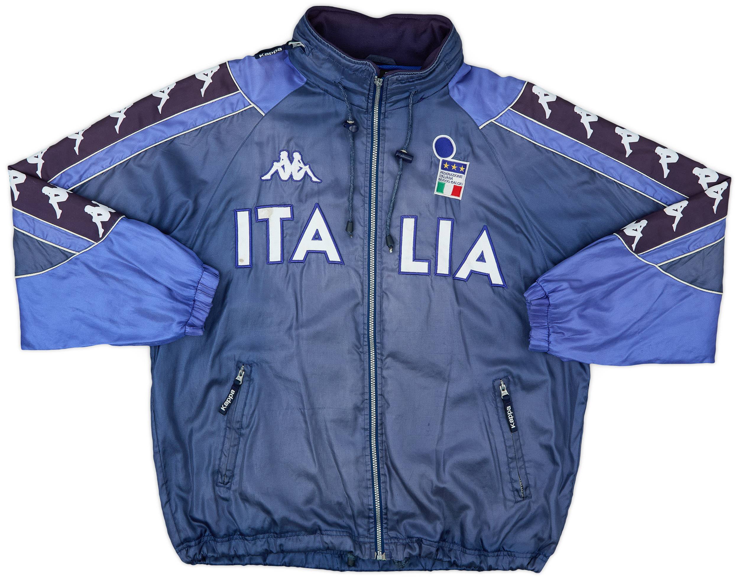 注目 Kappa Italy 2000-01 Hooded (L) - 5/10 - Jacket Track ウェア