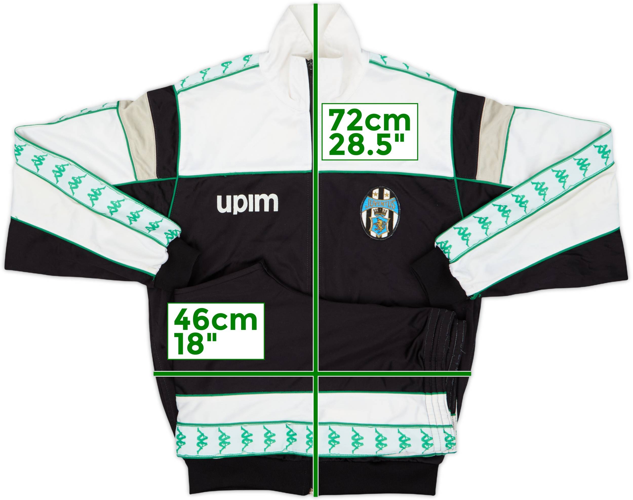 1990-91 Juventus Kappa Tracksuit - 6/10 - (S)