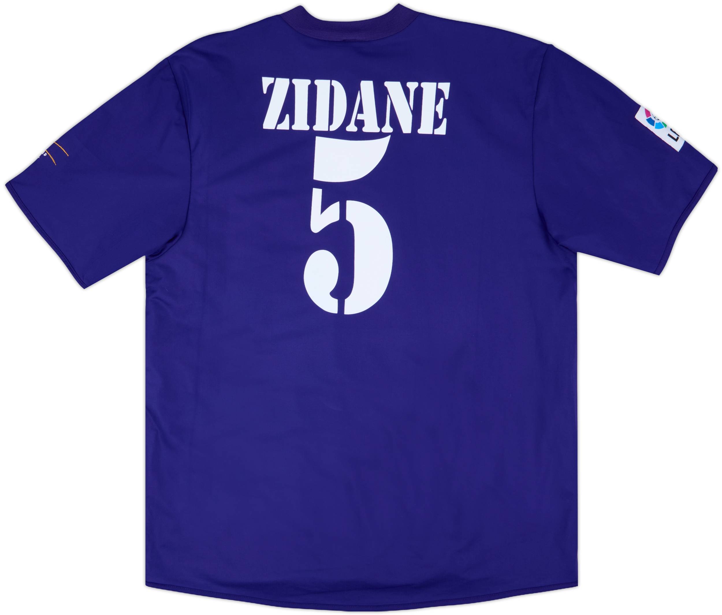 2001 Real Madrid Third Shirt Zidane #5 (XL)