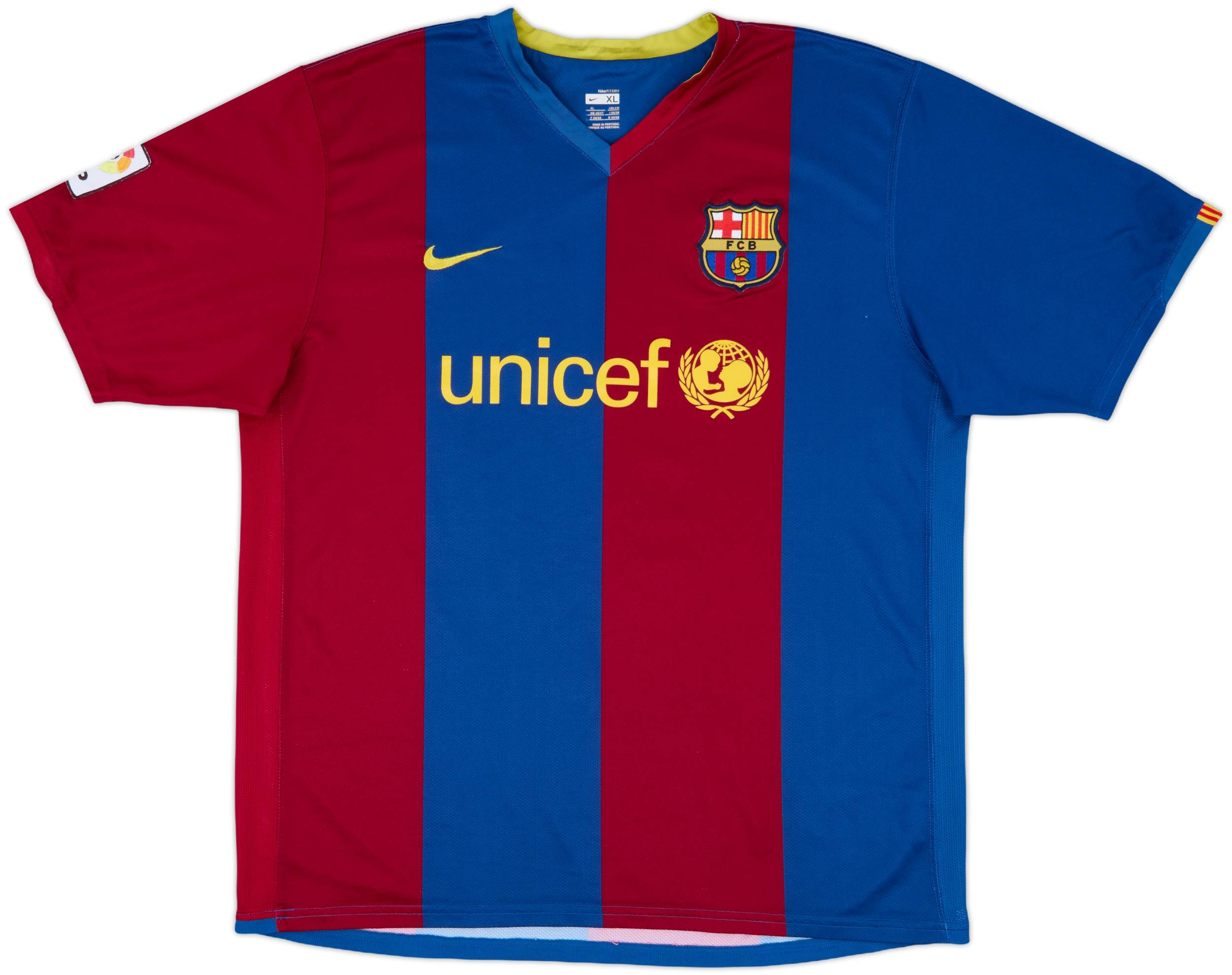 2006-08 Barcelona Away Shirt Ronaldinho #10 - 8/10 - (XL)