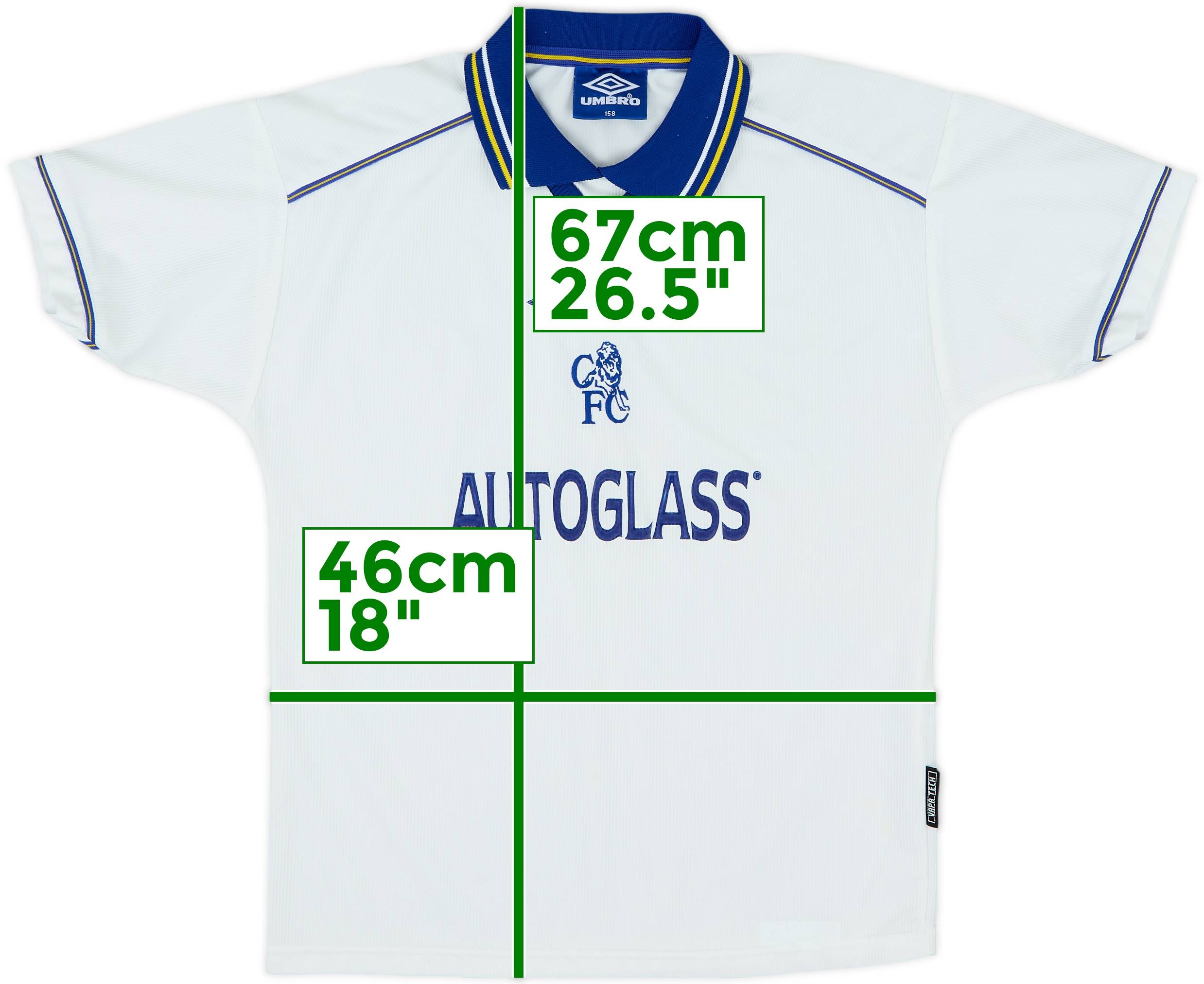1998-00 Chelsea Away Shirt - 8/10 - (L.Boys)