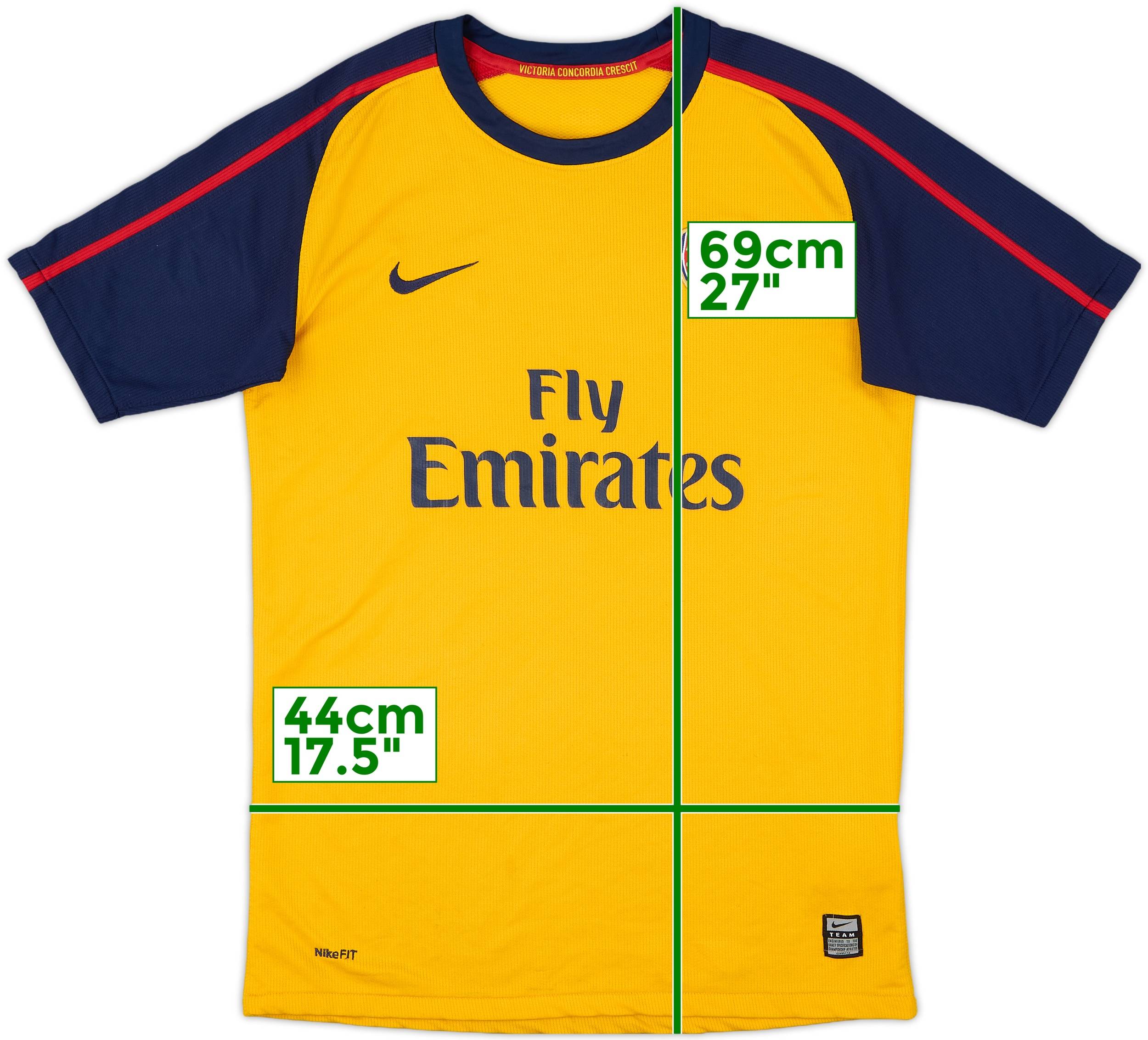 2008-09 Arsenal Away Shirt - 6/10 - (XL.Boys)