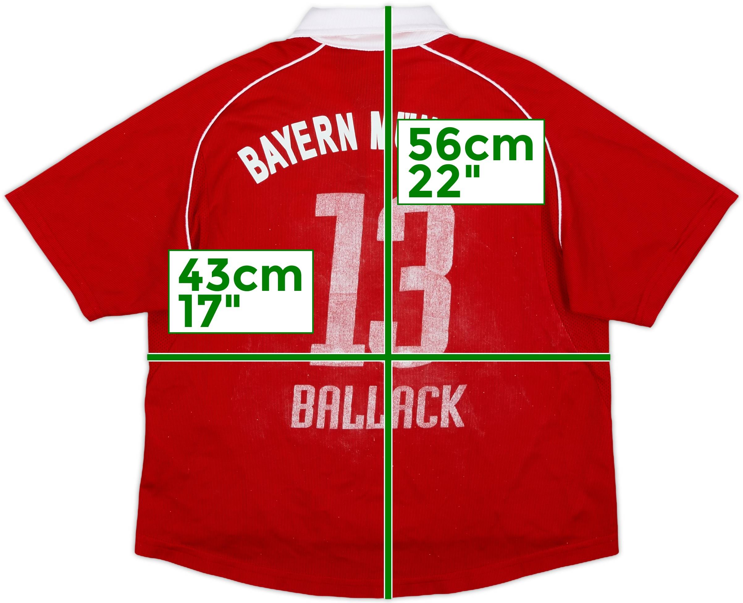 2005-06 Bayern Munich Home Shirt Ballack #13 - 5/10 - (S.Boys)
