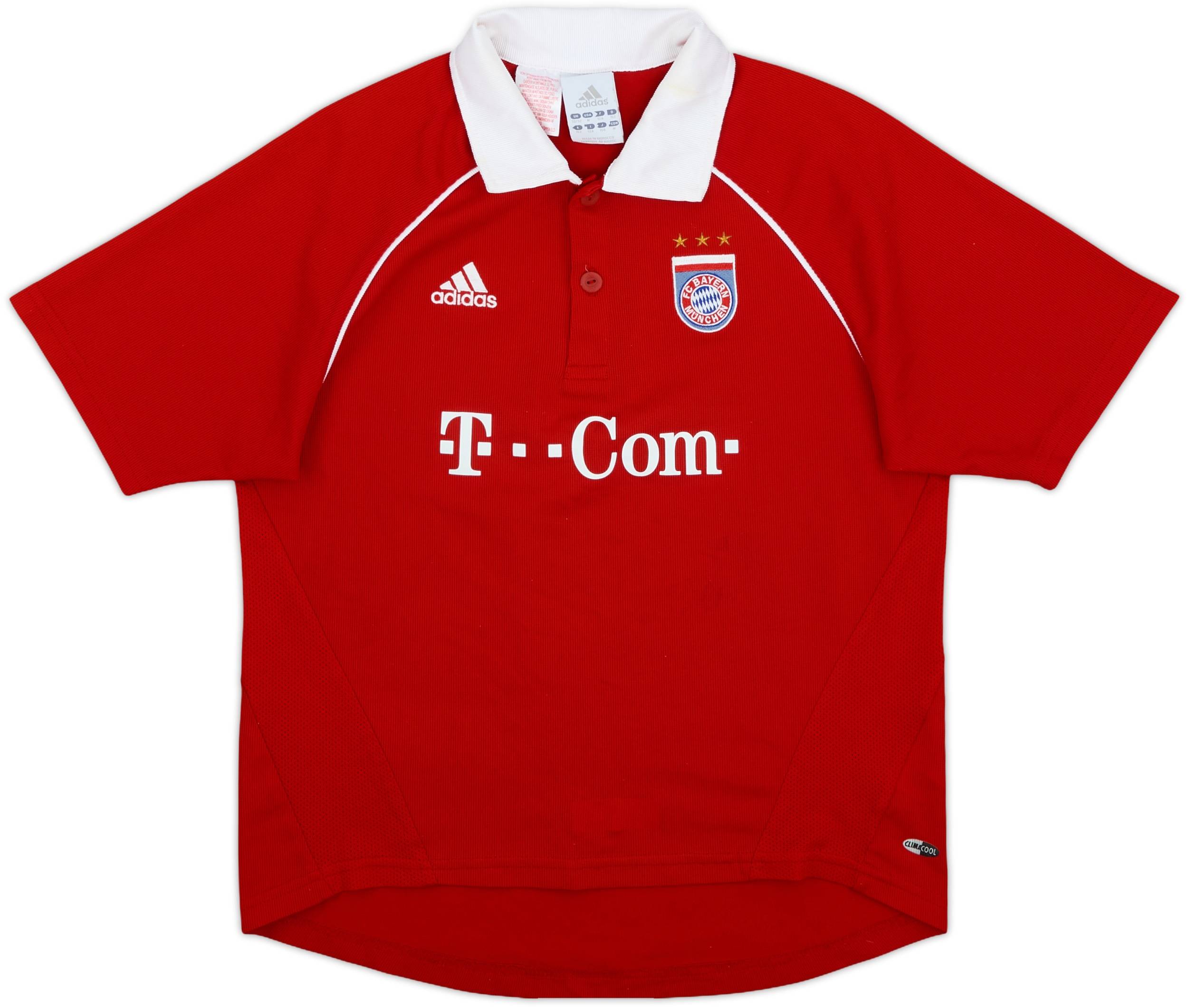 2003-04 Bayern Munich Home L/S Shirt Ballack #13 - 7/10 - (XXL)
