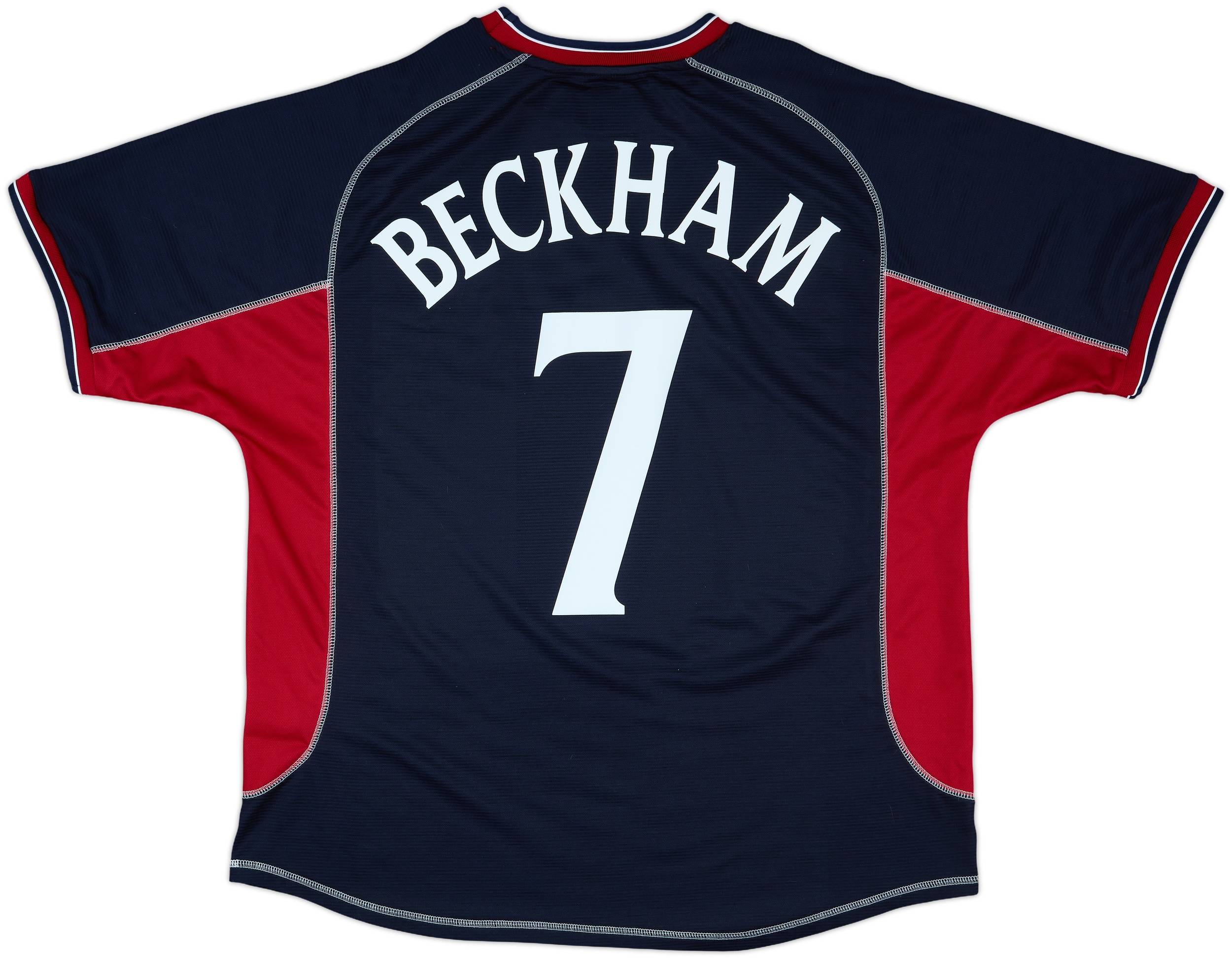 結婚祝い Shirt Third United Manchester 2000-01 Beckham (XL) - 8/10 - #7 ウェア
