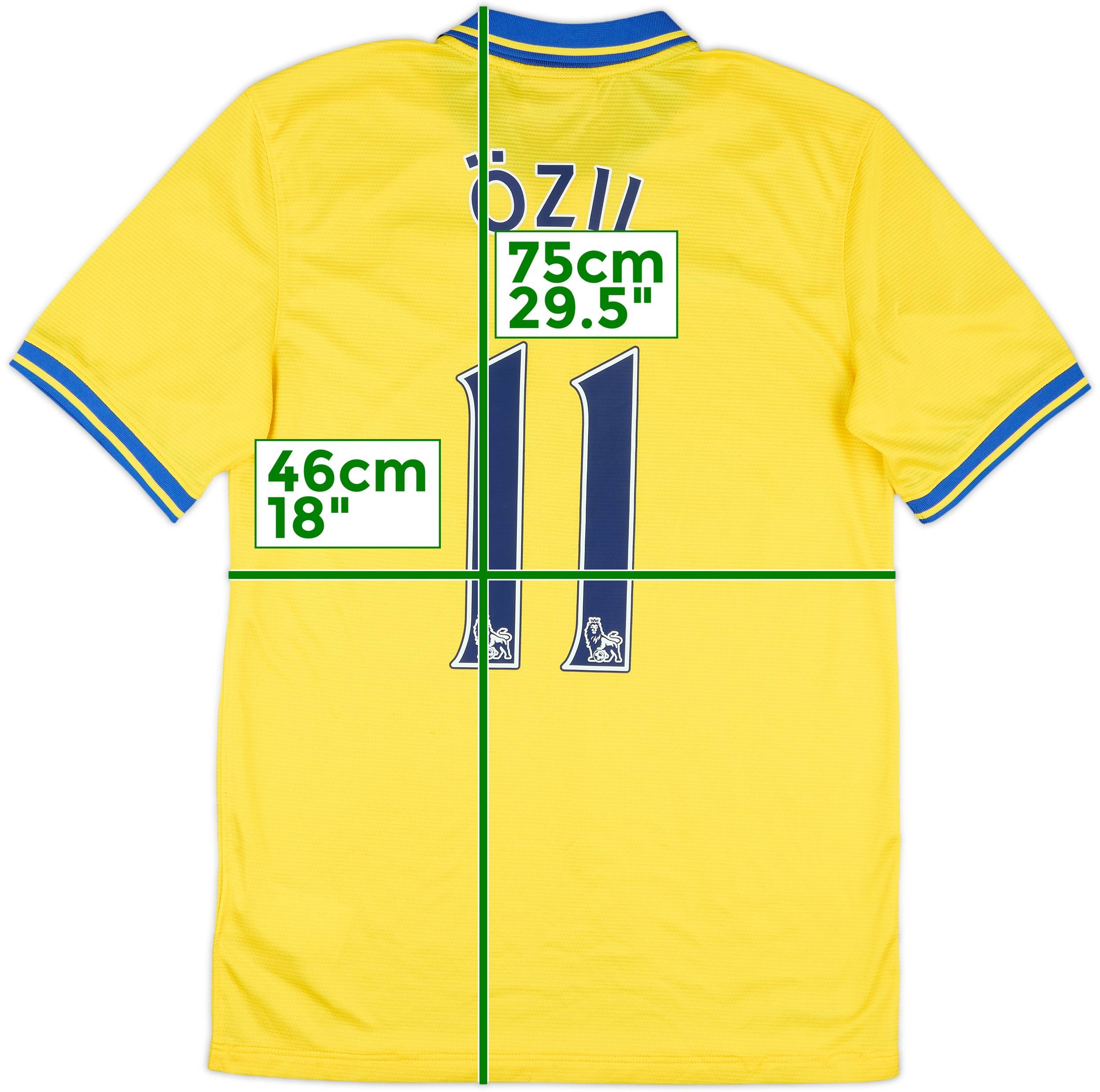 2013-14 Arsenal Away Shirt Ozil #11 - 9/10 - (S)