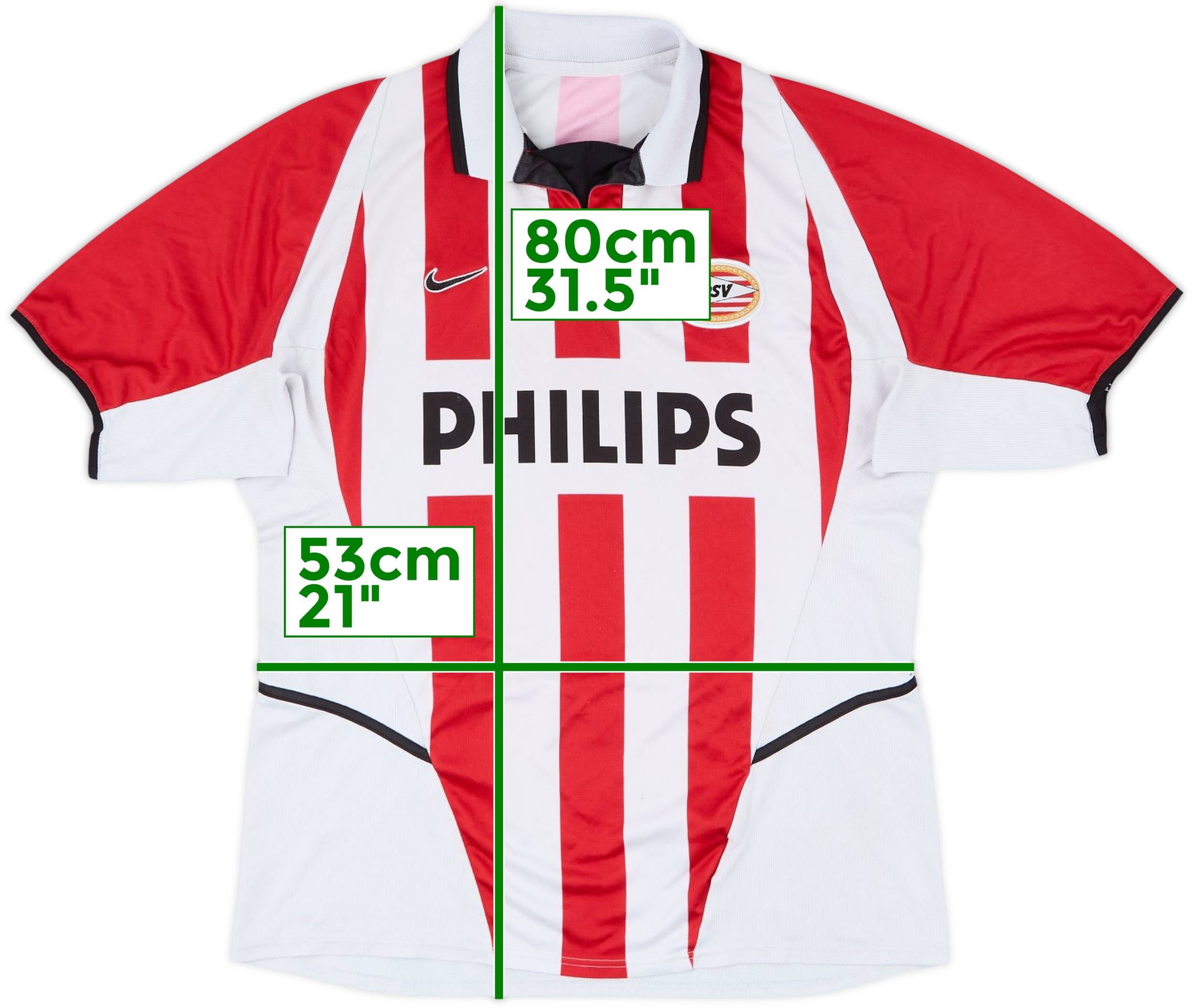 2002-03 PSV Home Shirt - 6/10 - (XL)