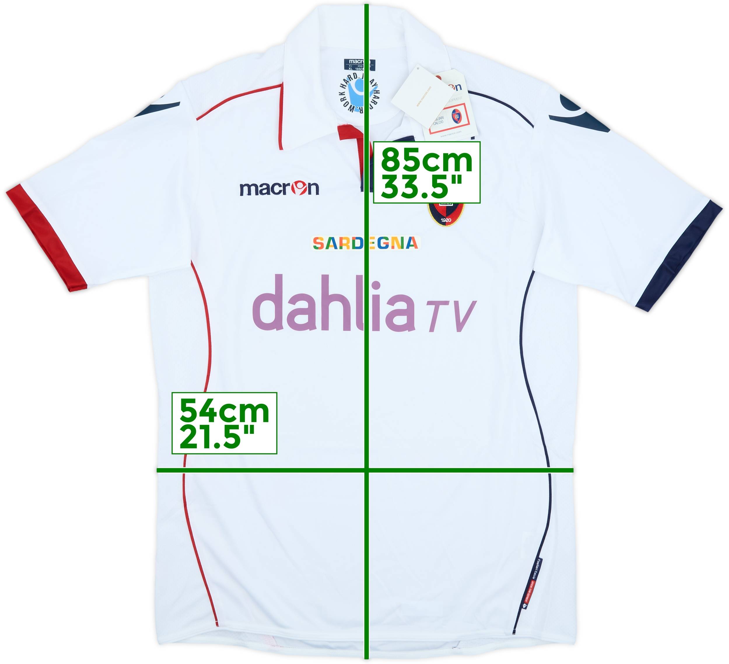 2010-11 Cagliari Away Shirt (XL)