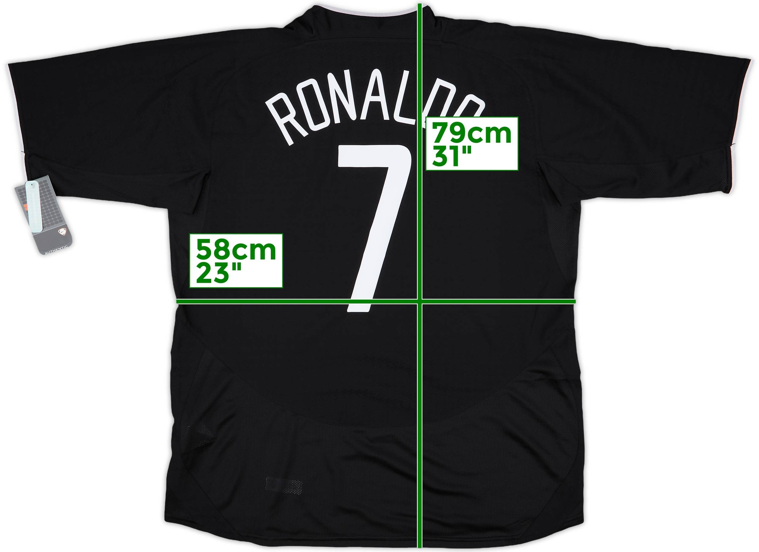 【正規03-05ManchesterUnited away Ronaldo#7】 2003-05 Manchester United Away Shirt Ronaldo #7 (XL)