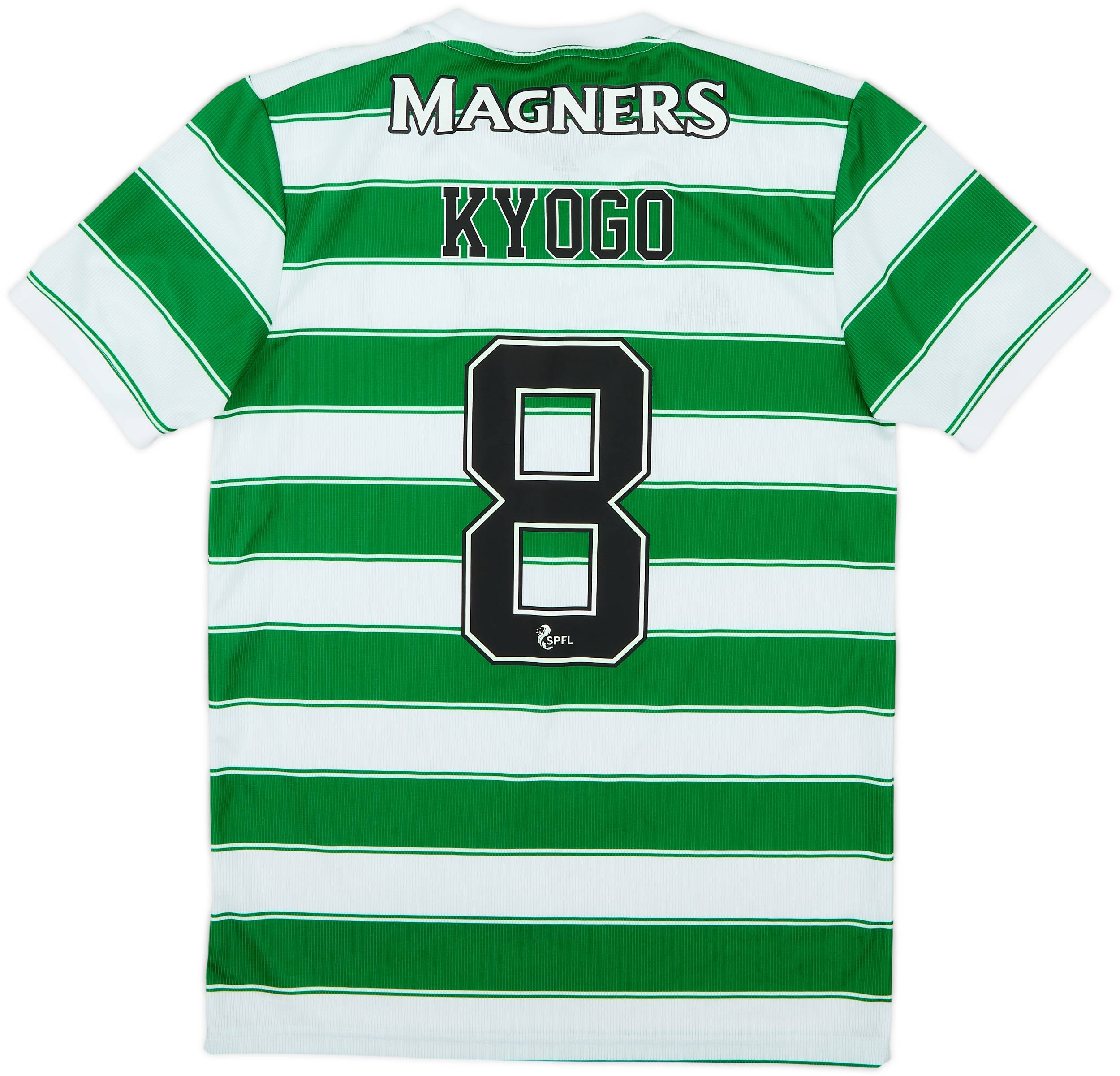 Celtic FC Kyogo ホームシャツ 2021-22 Celtic Home Shirt Kyogo #8 - 8/10 - (S)