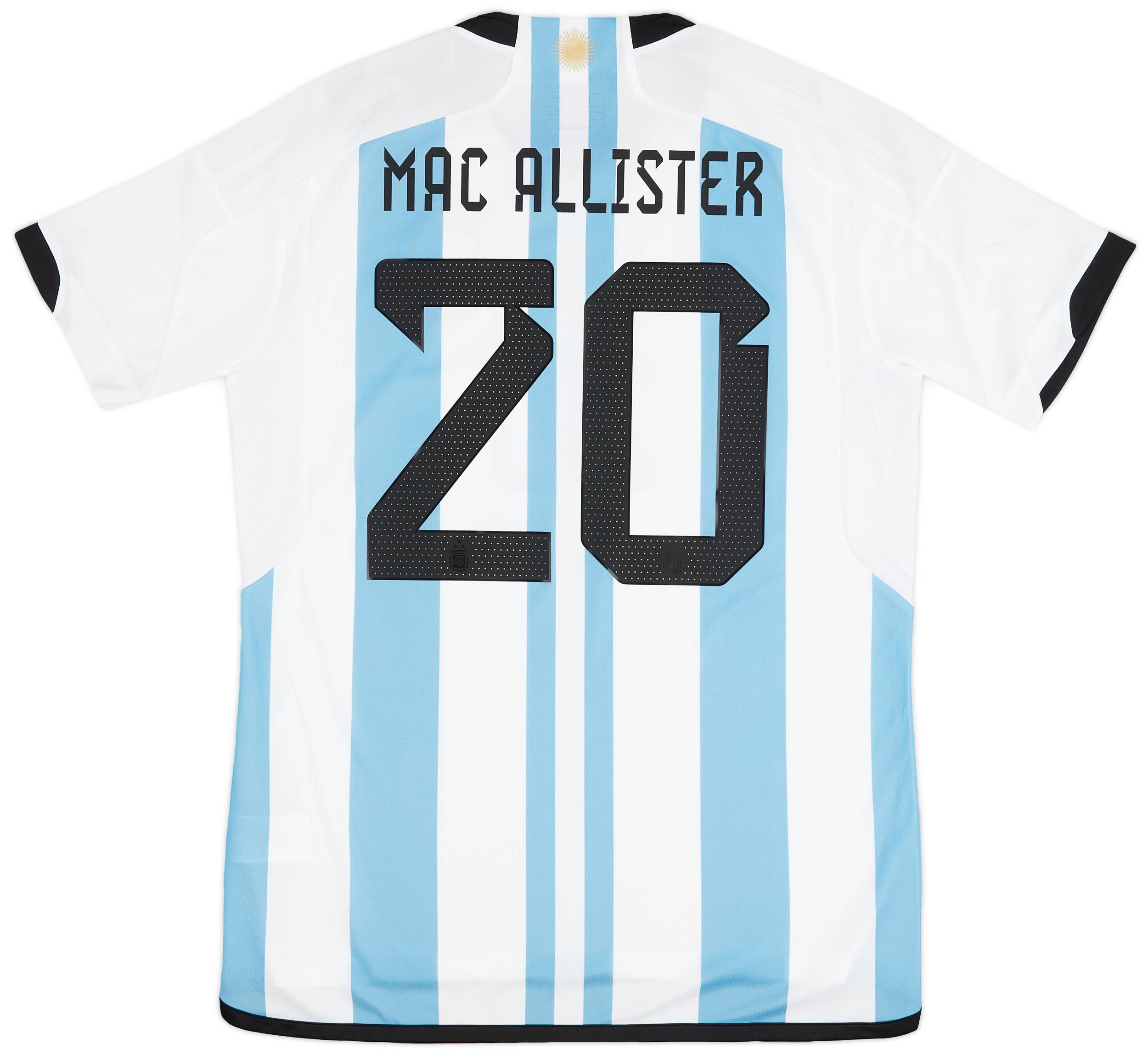 アルゼンチン代表 MAC ALLISTER 20番 シャツ L アルゼンチン代表 シャツ MAC ALLISTER 20 - メルカリ