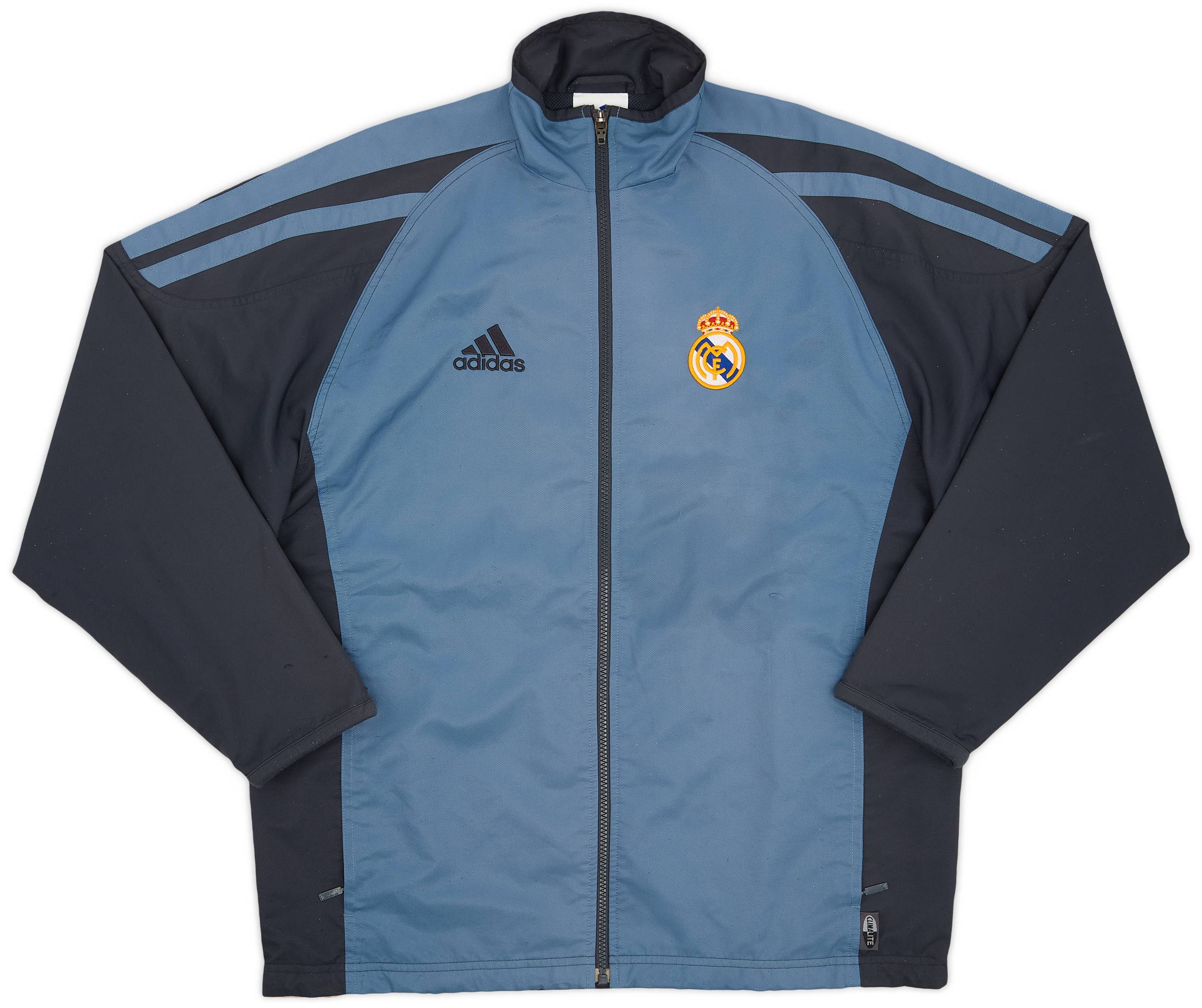 2001-02 Real Madrid adidas Track Jacket - 7/10 - (XL.Boys)