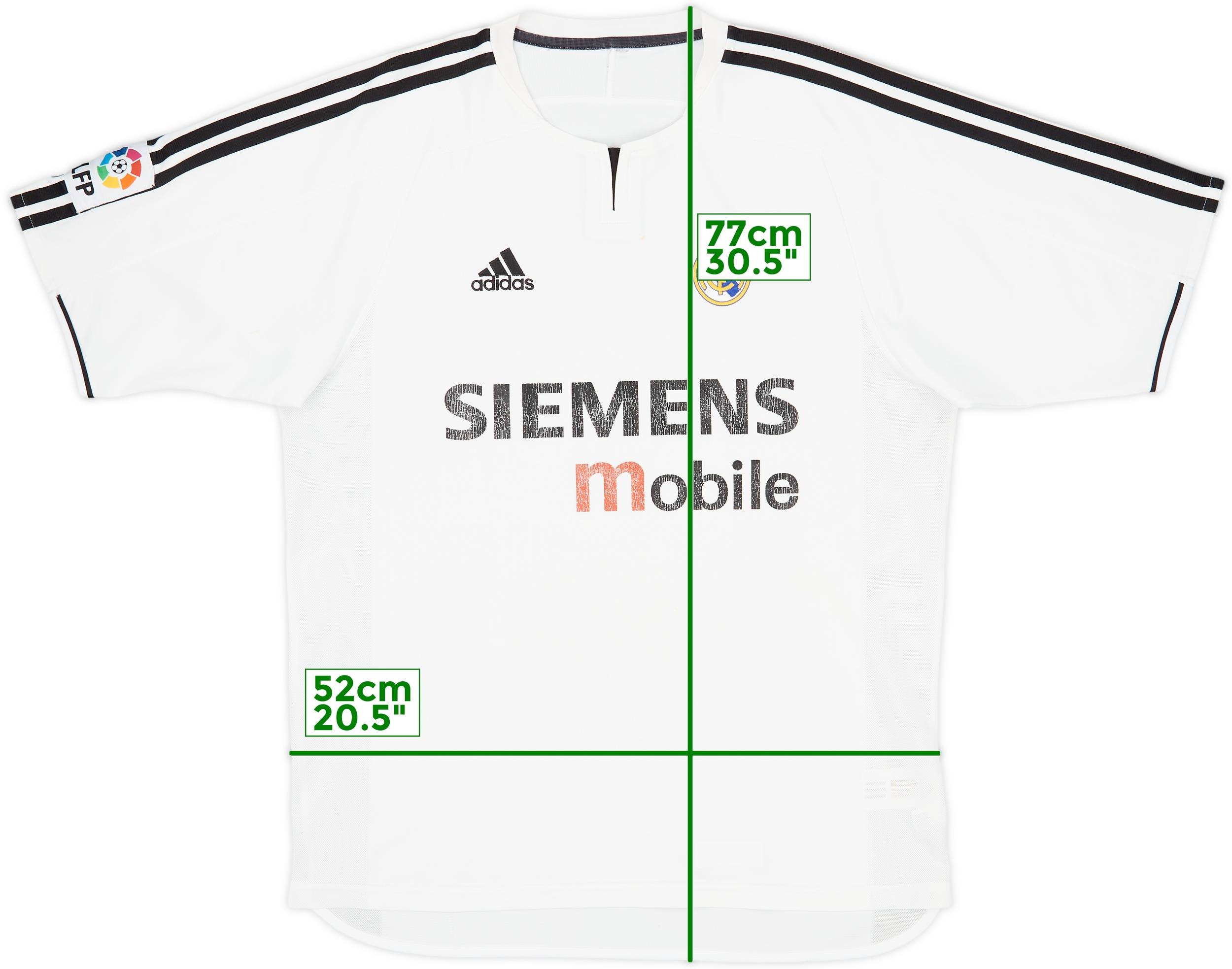 2003-04 Real Madrid Home Shirt - 4/10 - (S)