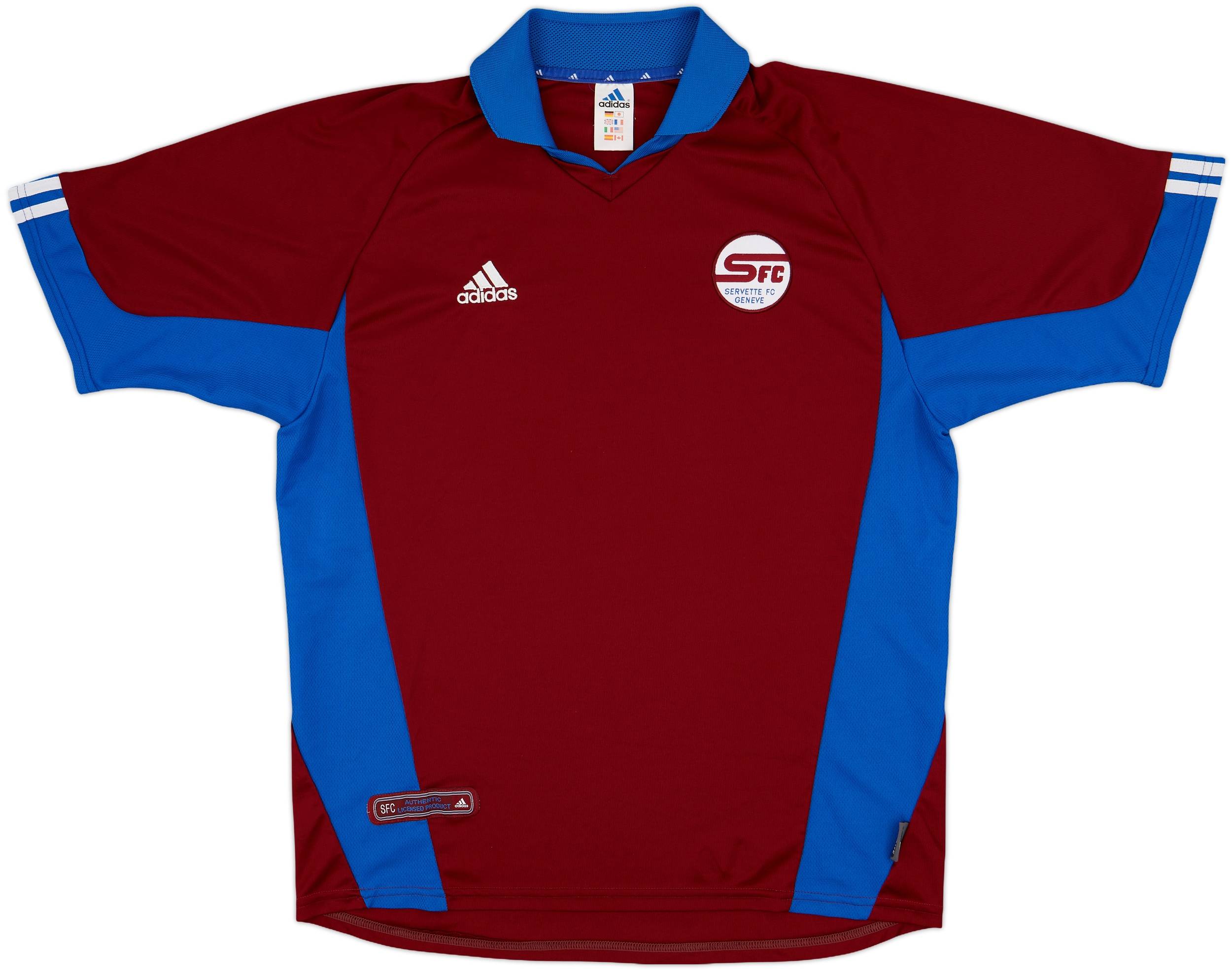 2001-02 Servette Home Shirt - 9/10 - (L)