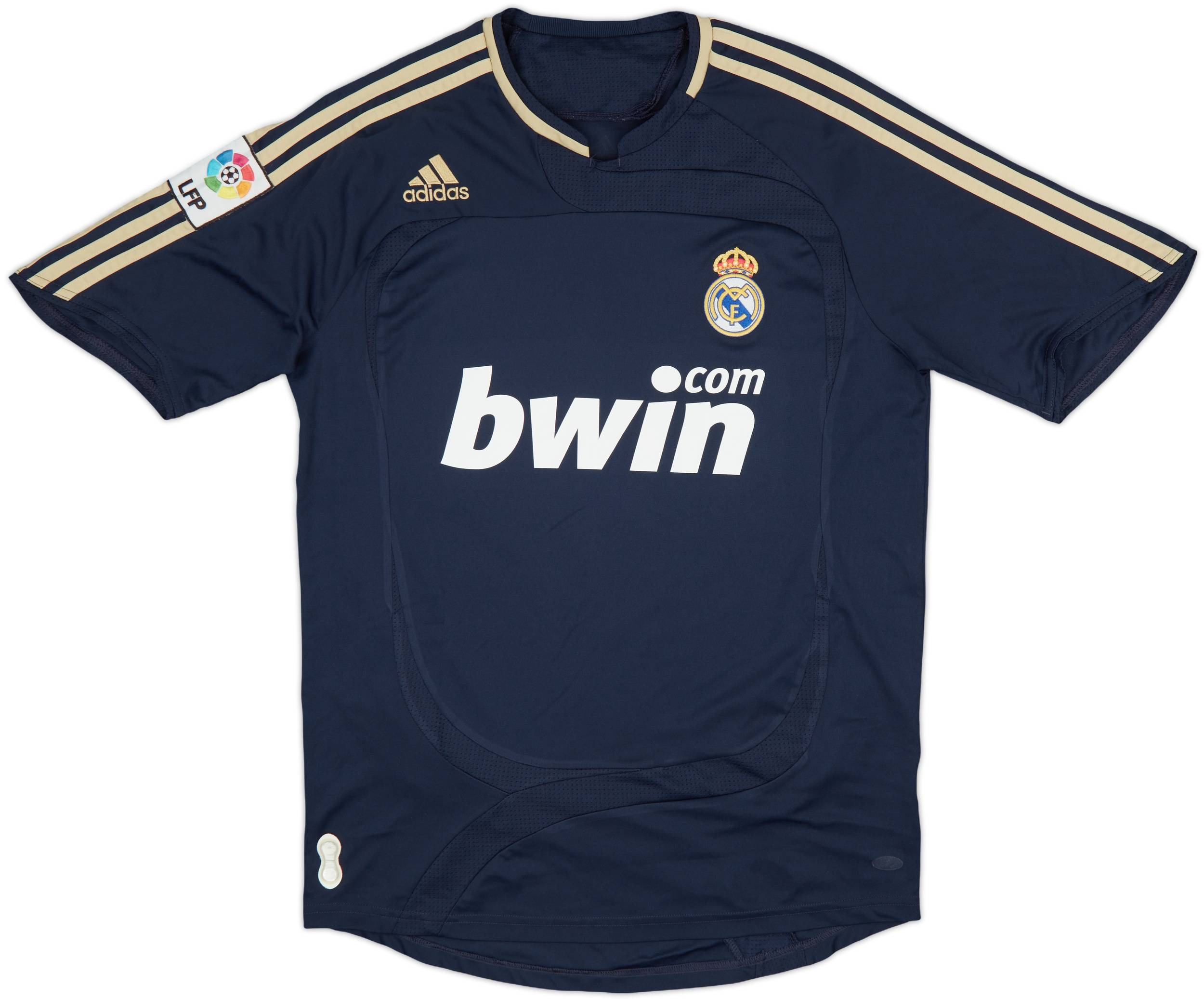 気質アップ 2007-08 Real Madrid Away Shirt v. Nistelrooy #17 - 7/10 - (M) ウェア
