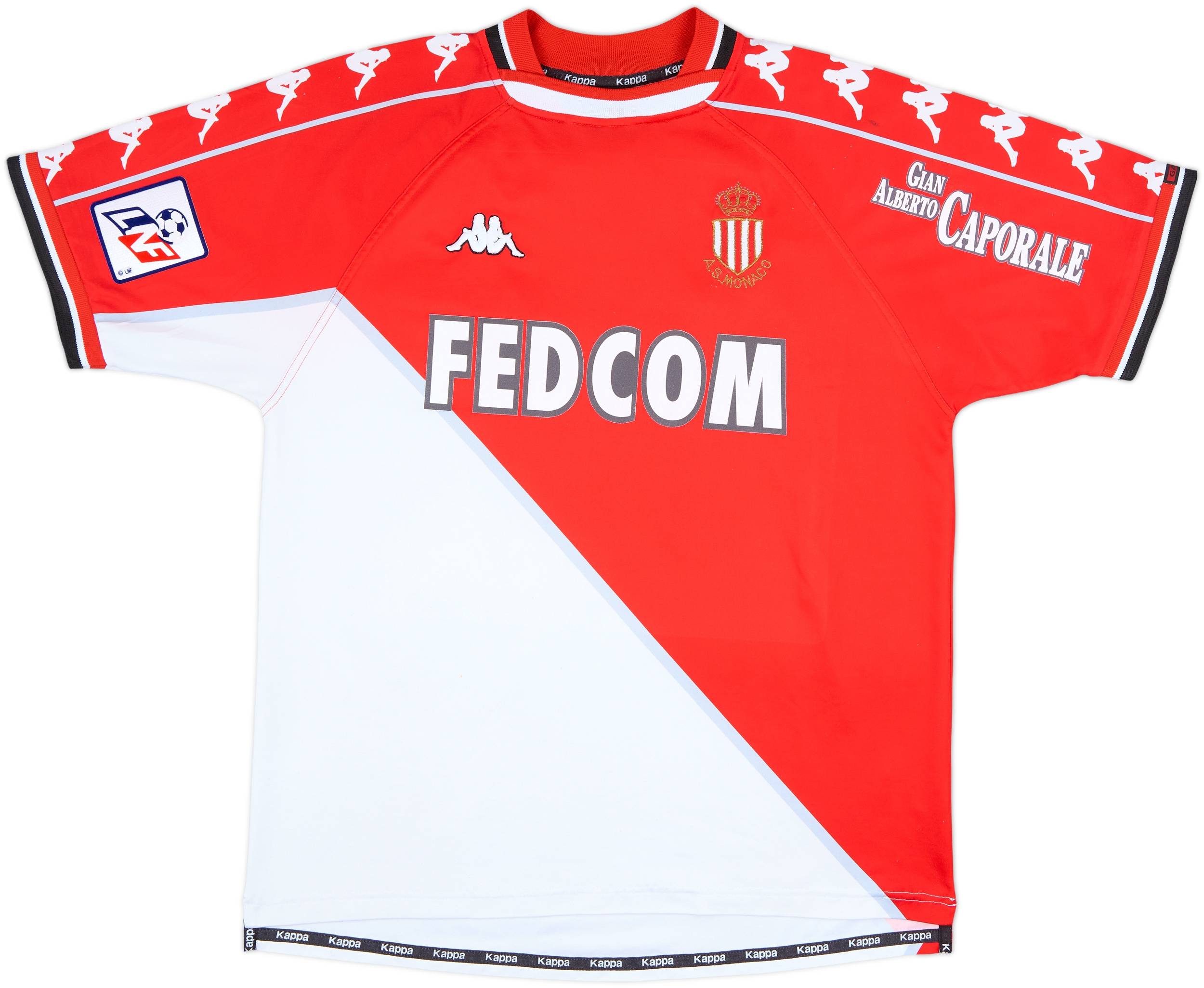 2000-01 Monaco Home Shirt - 6/10 - (XL)