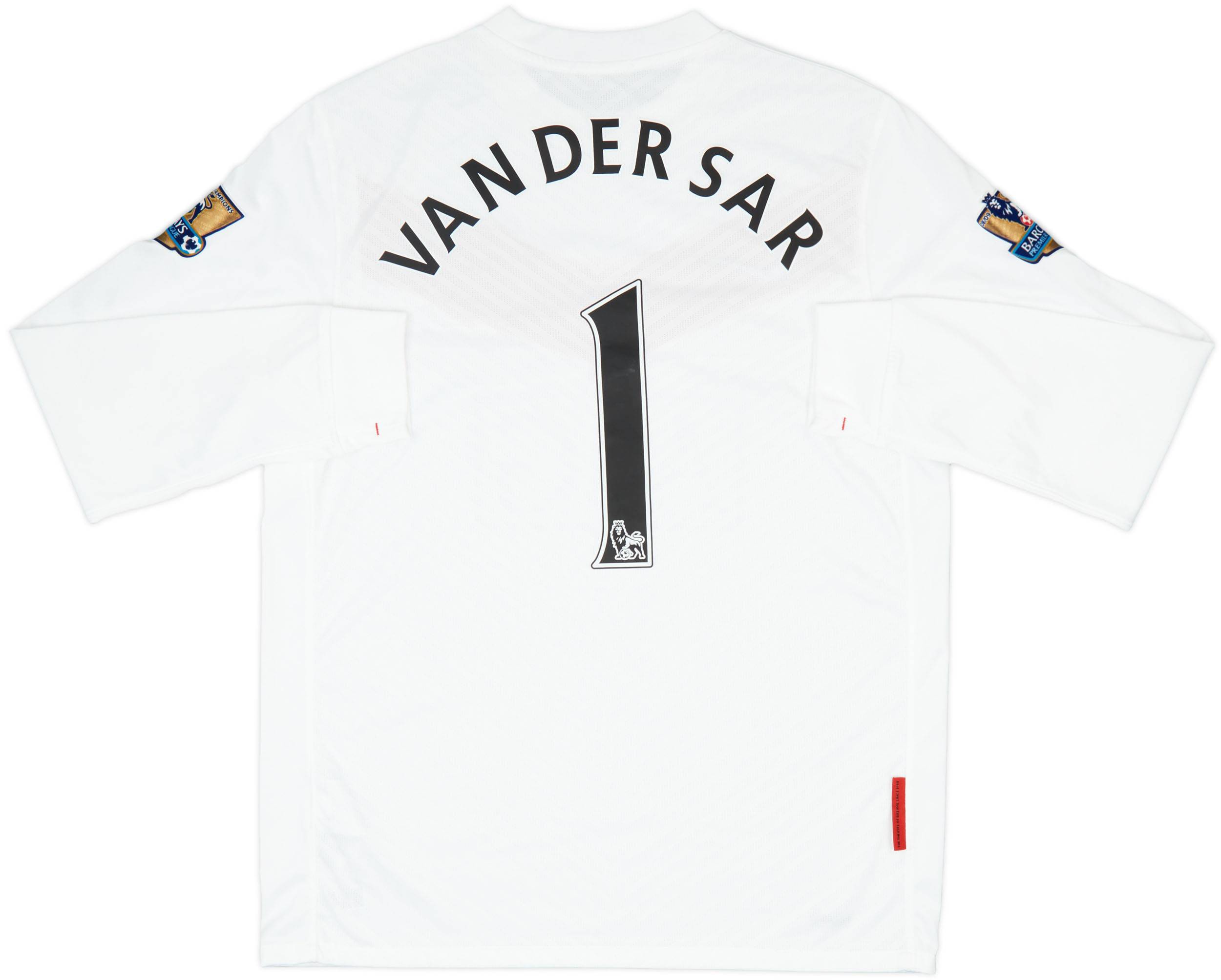 2009-10 Manchester United GK Shirt Van Der Sar #1 - 9/10 - (M)