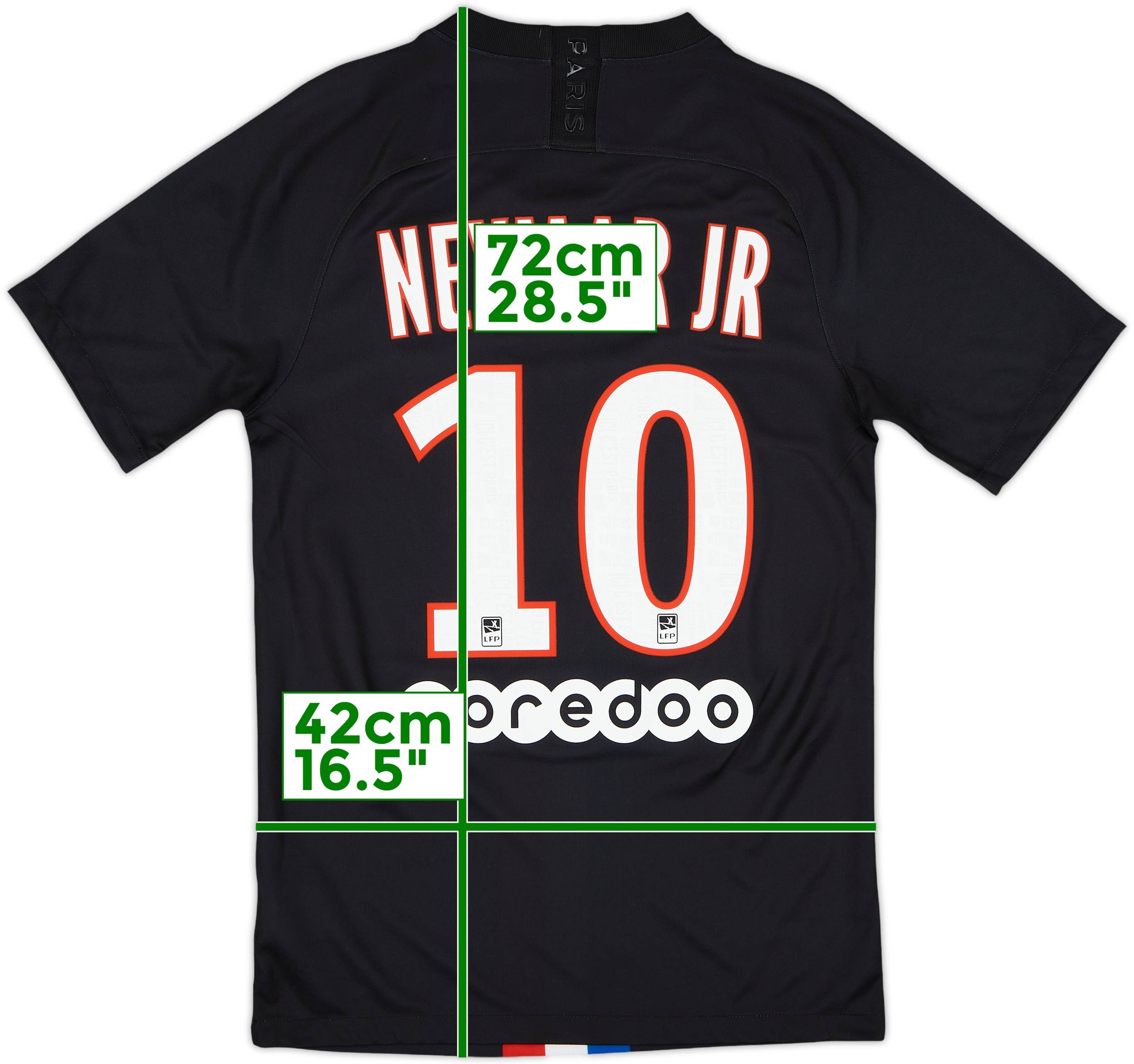 2019-20 Paris Saint-Germain Authentic Home Shirt Neymar Jr