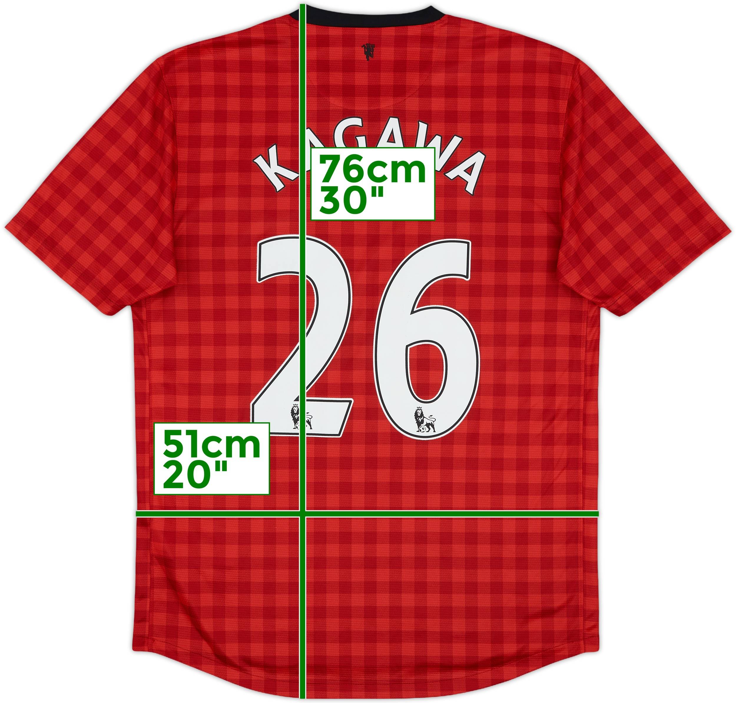 12/13NIKE マンチェスター・ユナイテッド No.26 KAGAWA NIKE マンチェスターユナイテッド 12/13 ユニフォーム ホーム
