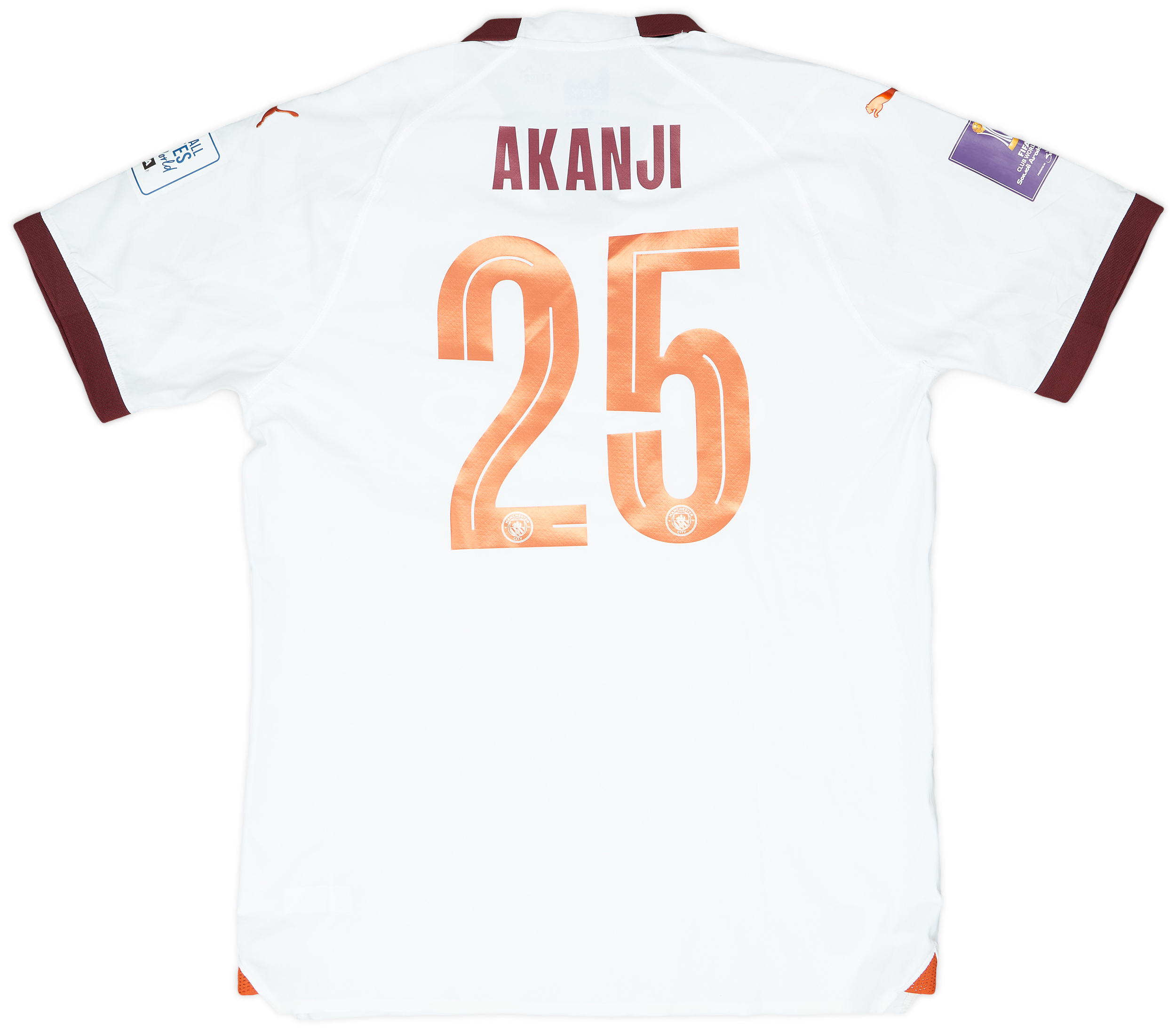 2023-24 Manchester City Match Issue Club World Cup Away