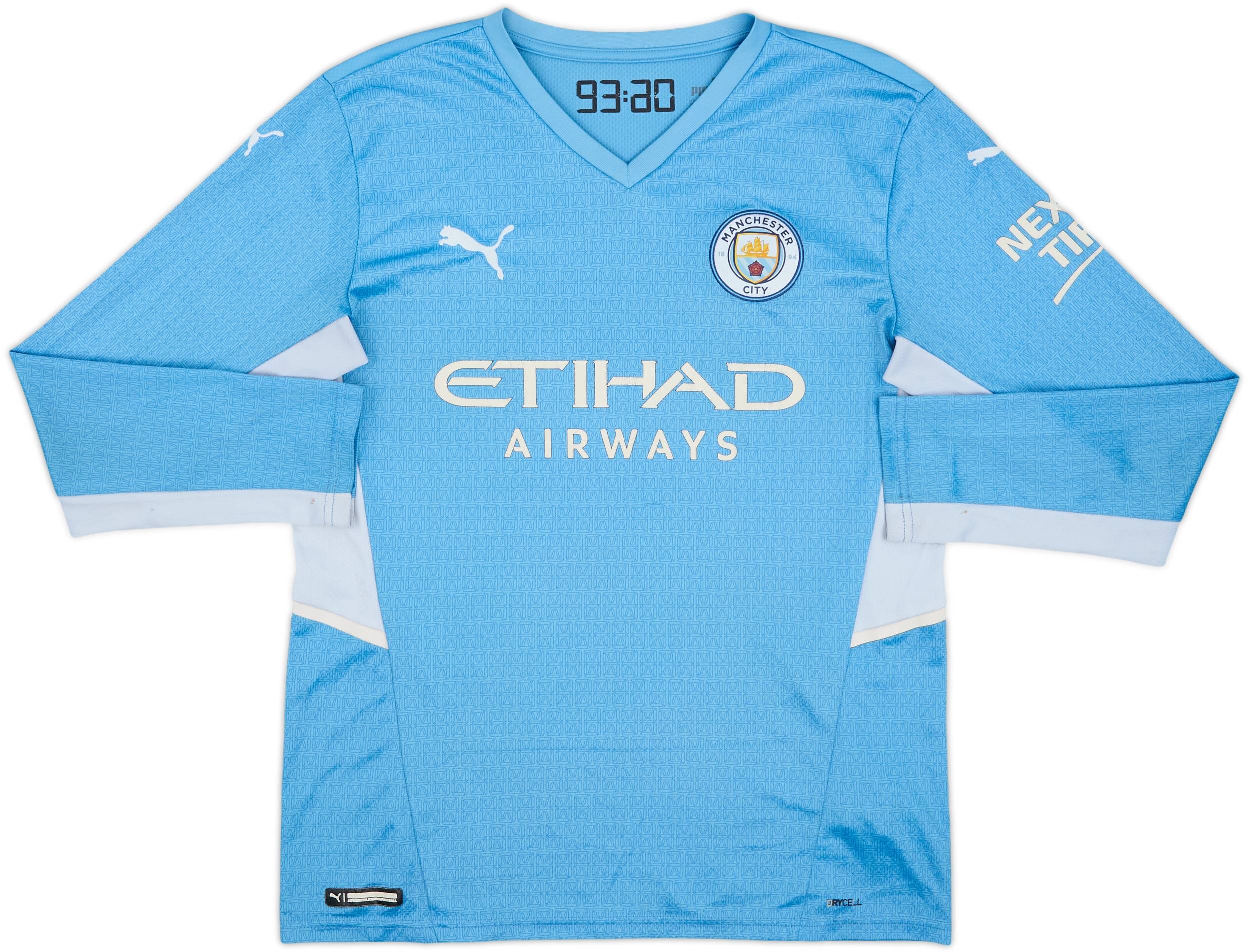 2021-22 Manchester City Home Shirt Grealish #10 - 10/10 - (XL)