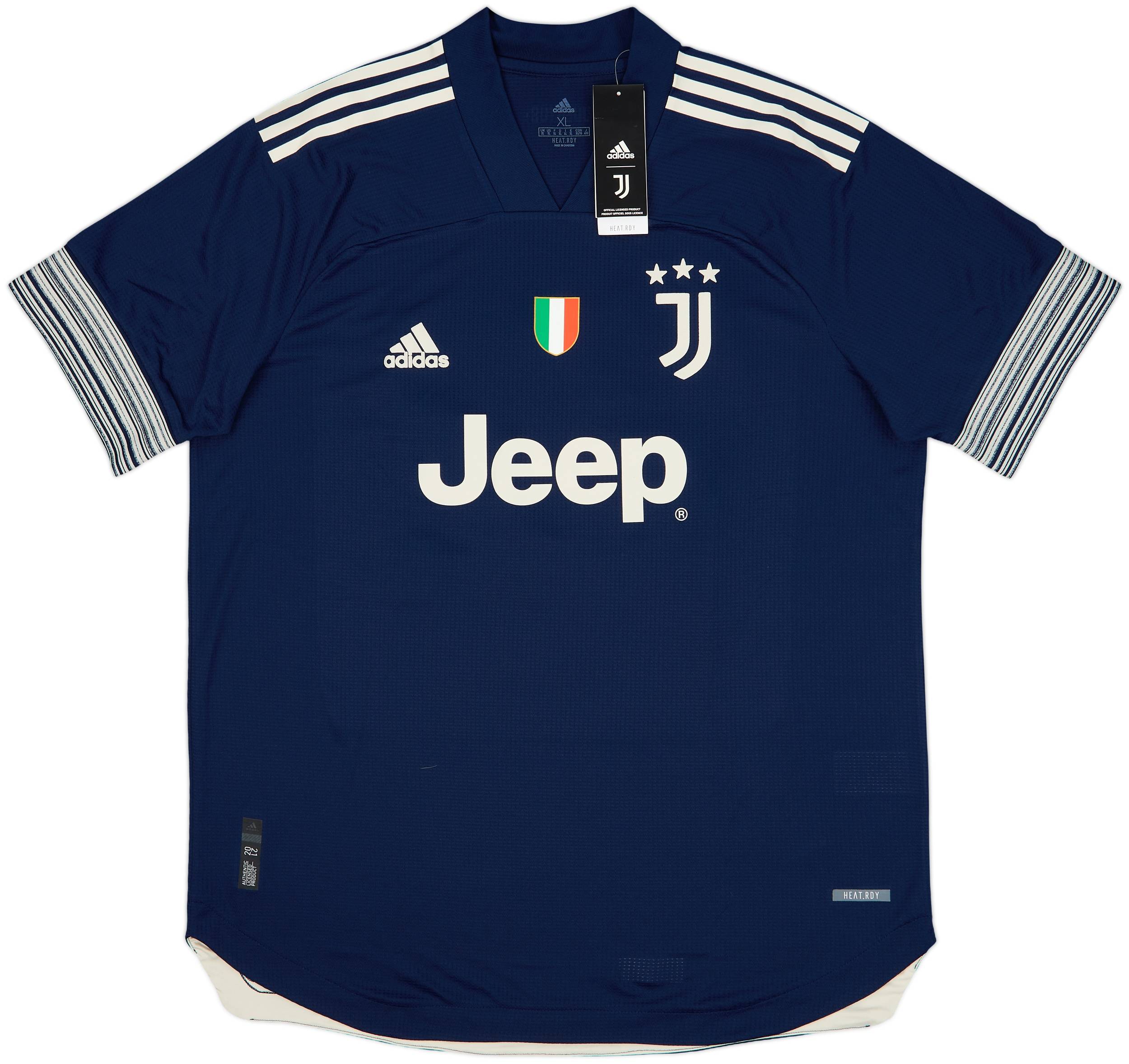 2020-21 Juventus Authentic Away Shirt Chiesa #22 (XL)
