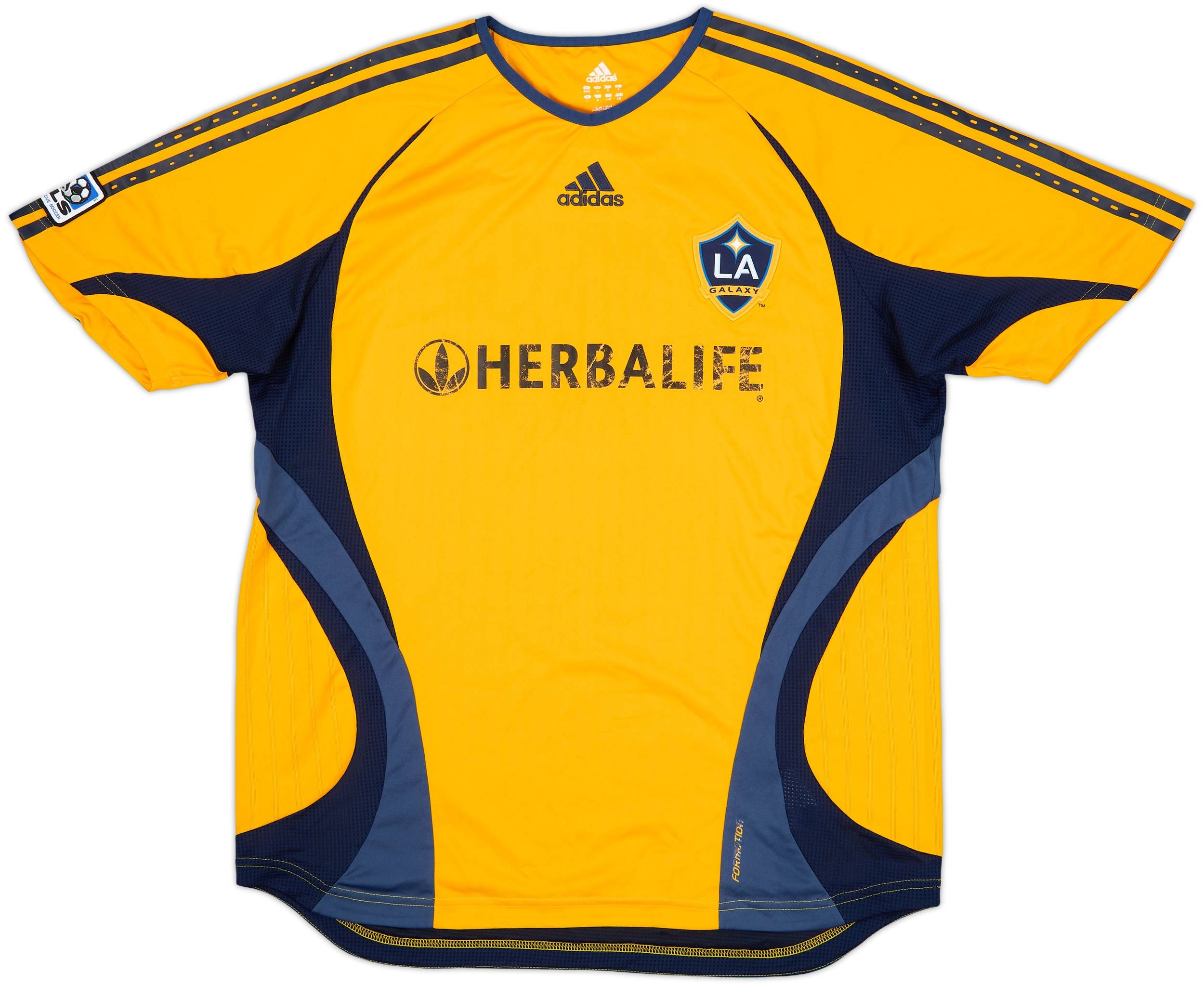 大切な 2007-08 LA Galaxy adidas Training Shirt Beckham #23 - 5/10 ウェア