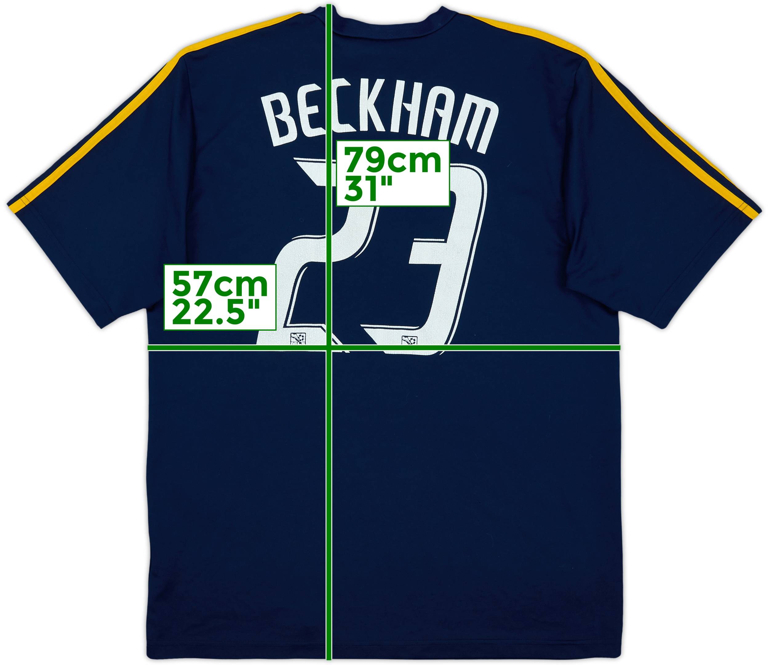 Adidas LA Galaxy 2007 #23 David Beckham Jersey Herbalife