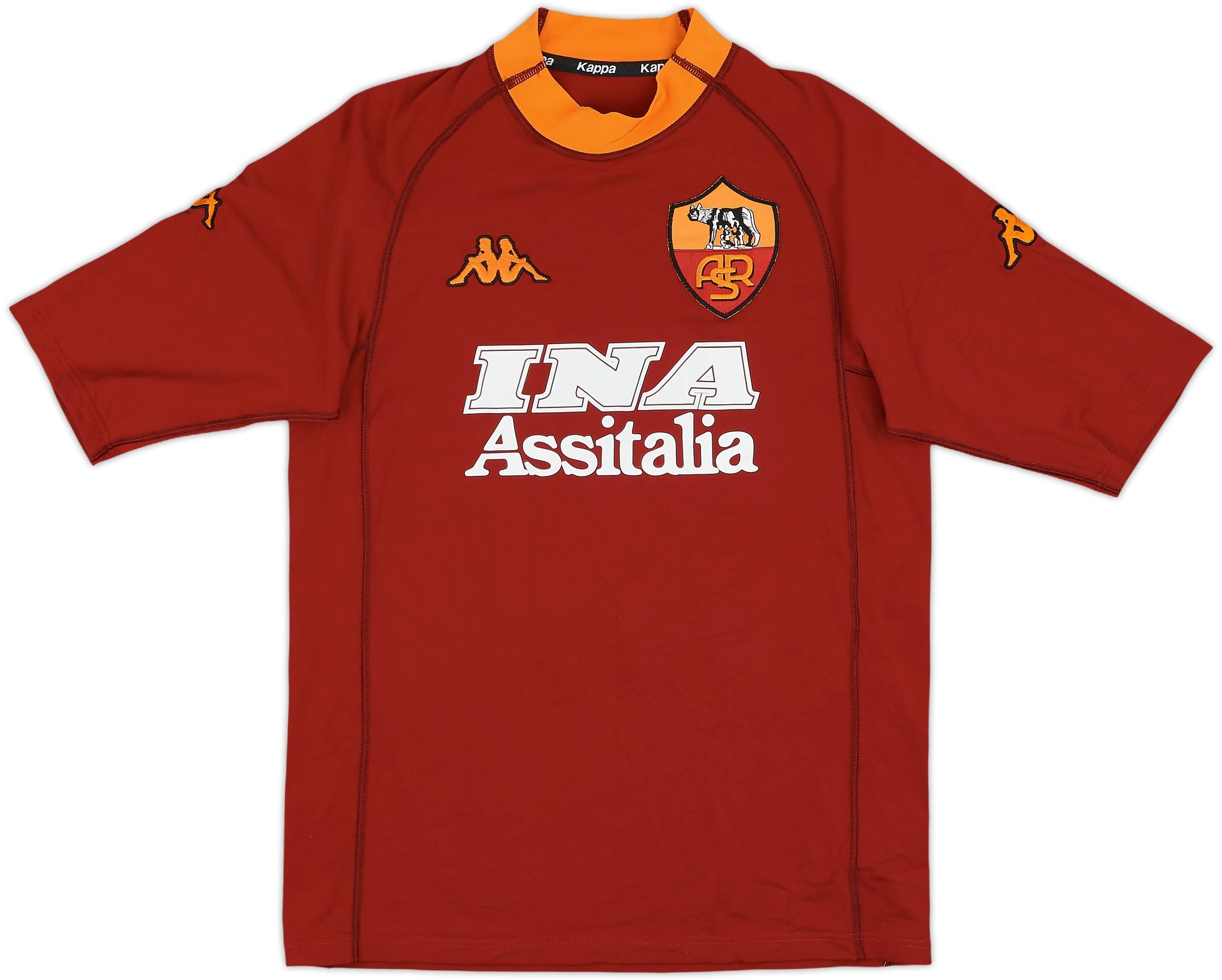 2000-01 Roma Home Shirt Nakata #8 - 7/10 - (M)
