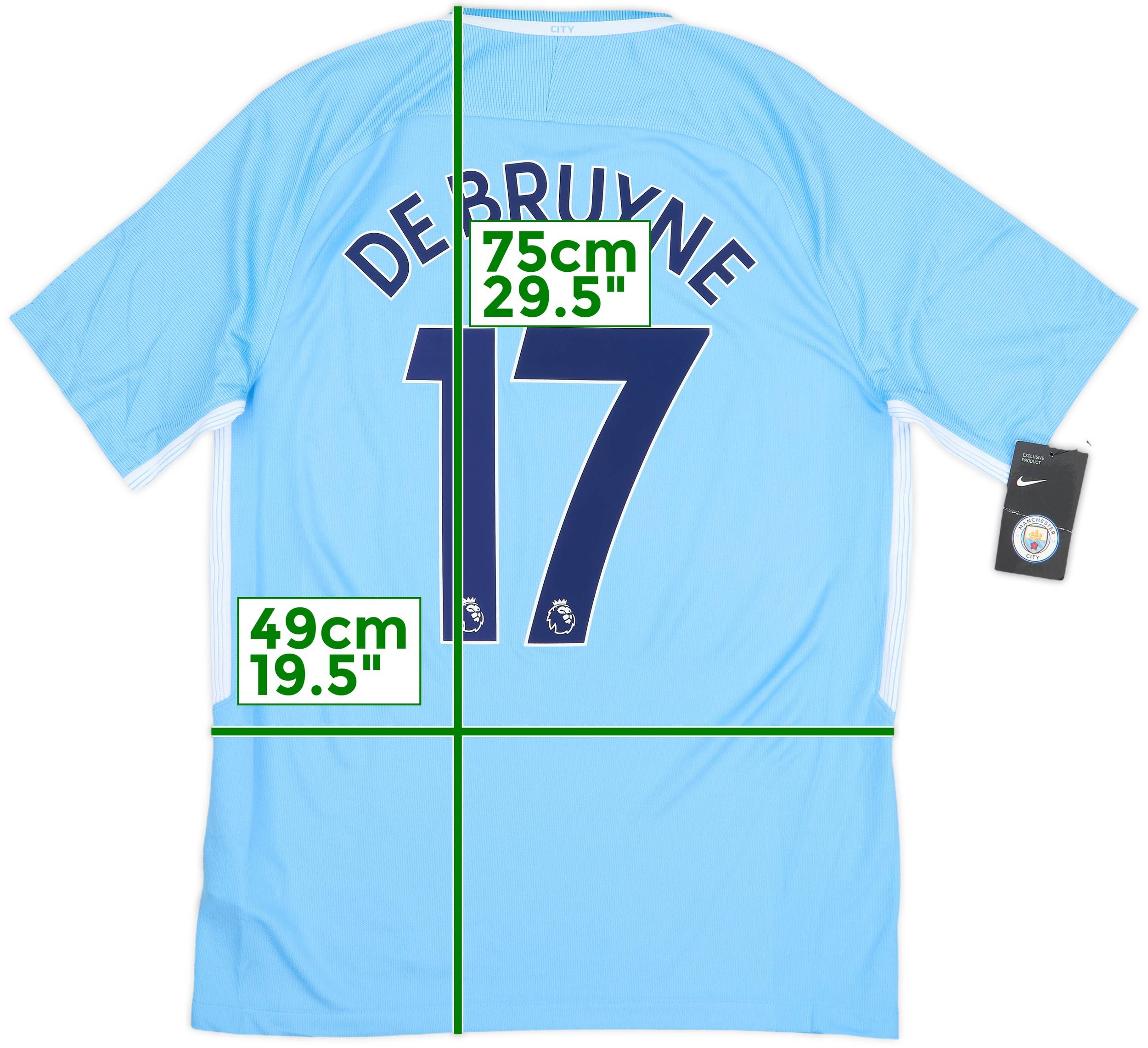 2025年 お歳暮・冬ギフト特集 2017-18 (M) #17 Bruyne De Shirt Home City Manchester ウェア