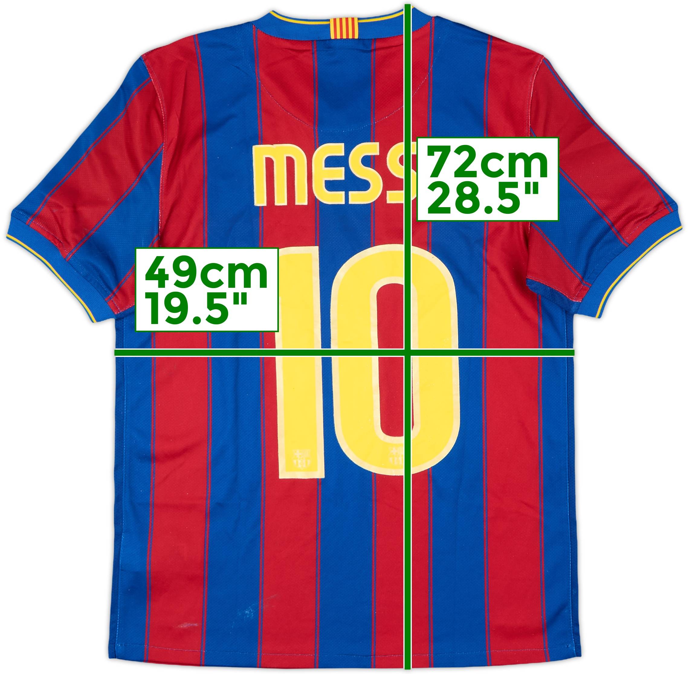 Messi UCL Match Shirt Barcelona # 10 | eBay