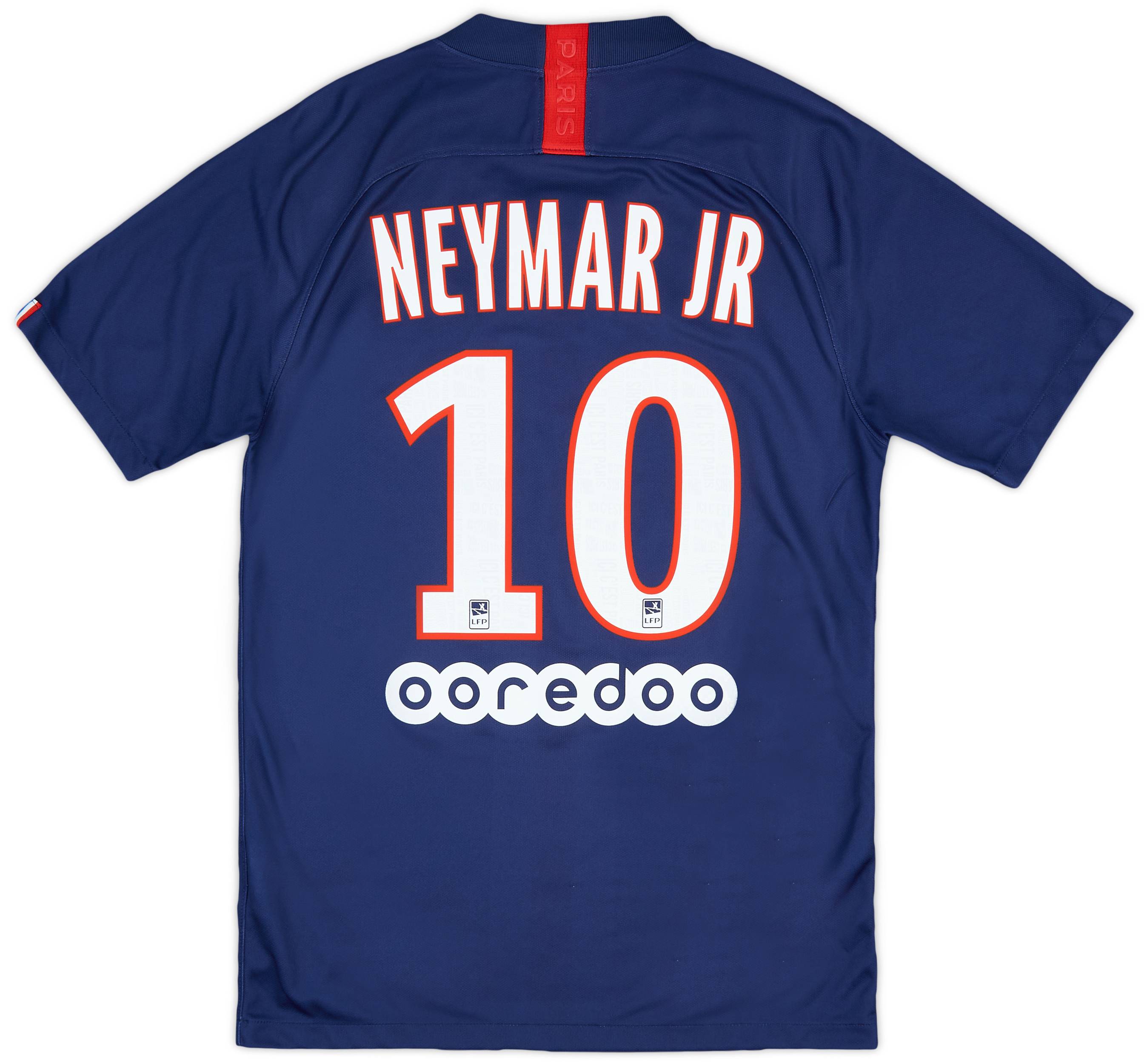 19-20 PARIS SAINT GERMAIN NEYMAR JR 10番 2019-20 Paris Saint-Germain Home Shirt Neymar Jr #10 - 8/10