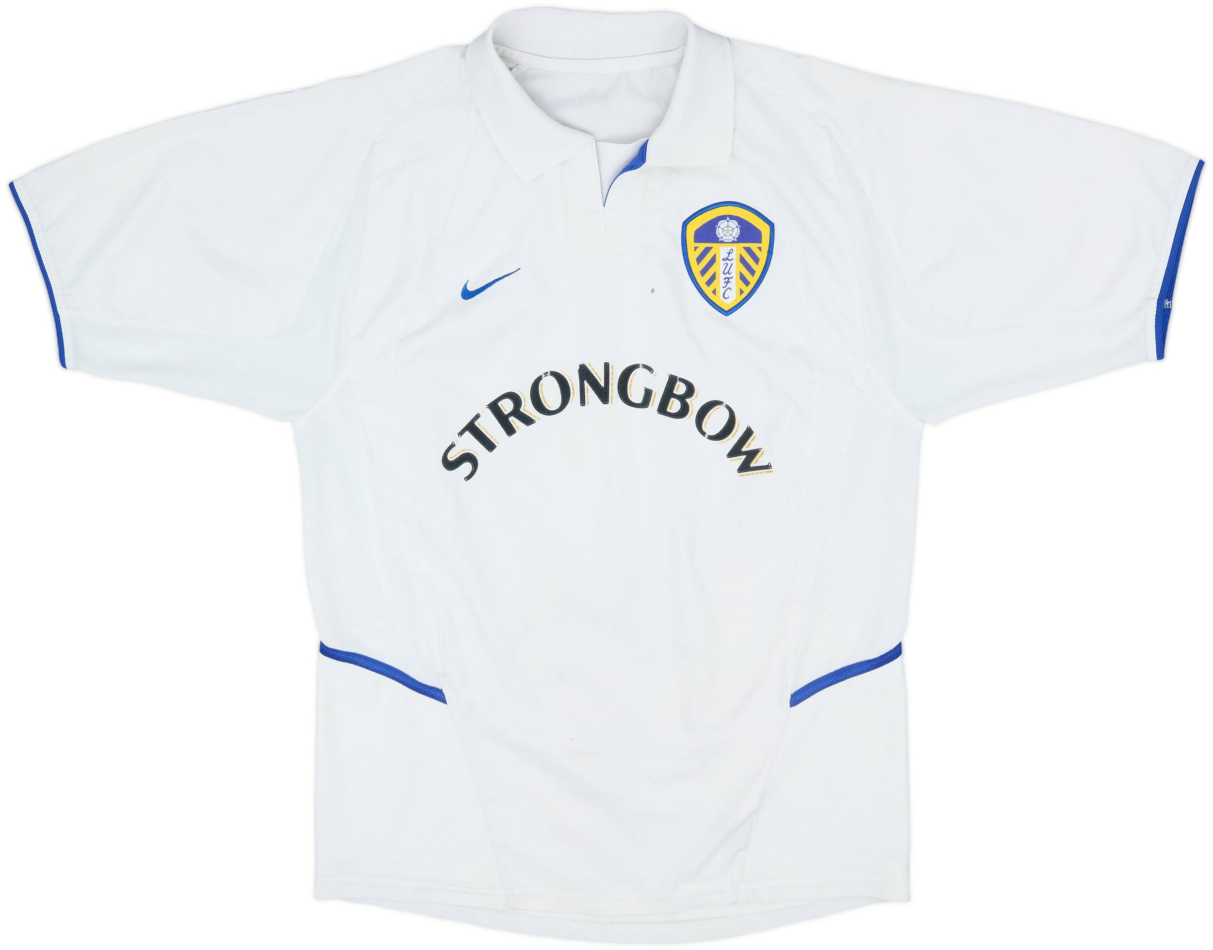 ウェア Leeds united 2002-03 Leeds United Home Shirt - 5/10 - (S)