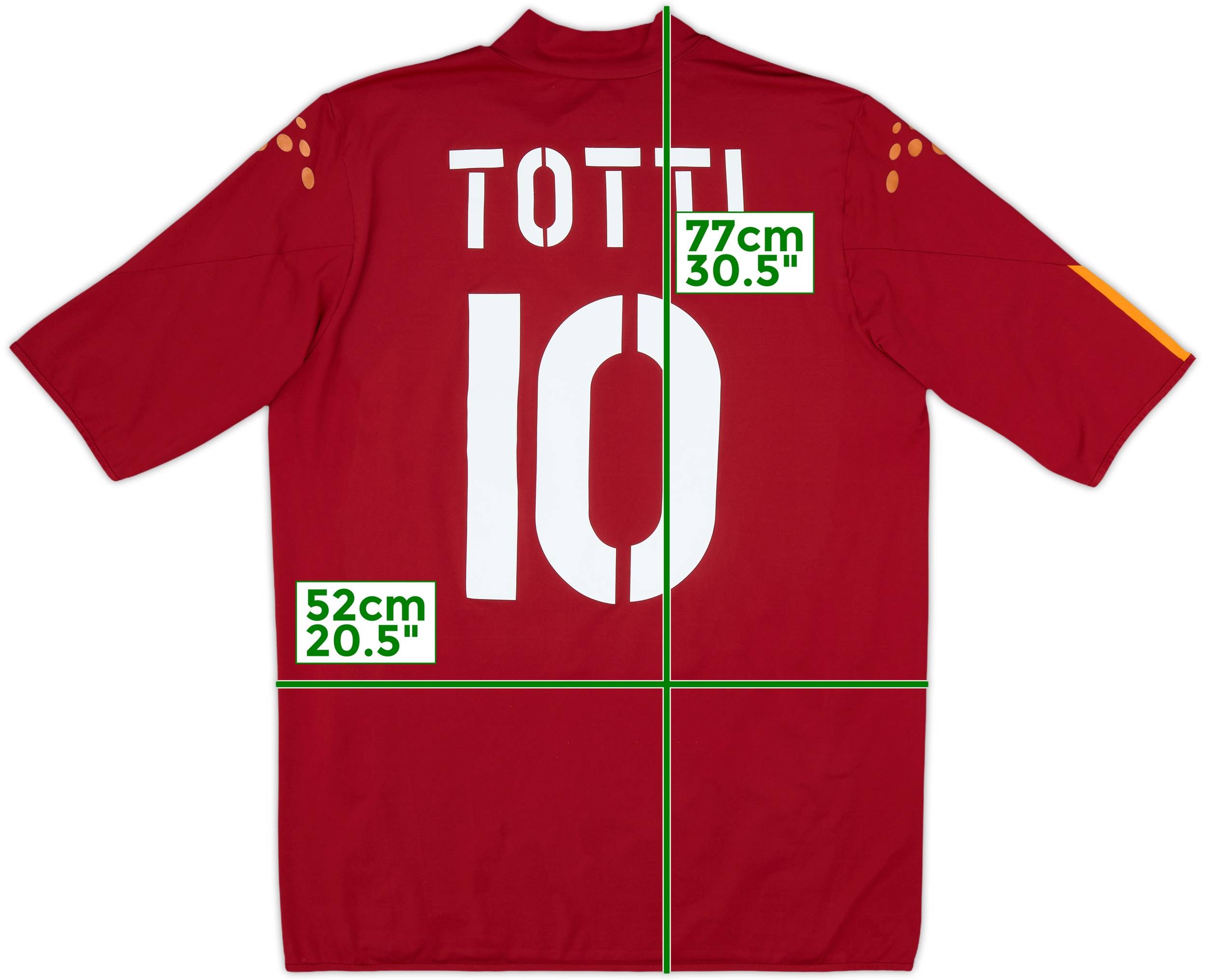 ASローマ Totti 10番 シャツ DIADORA s-l400.jpg