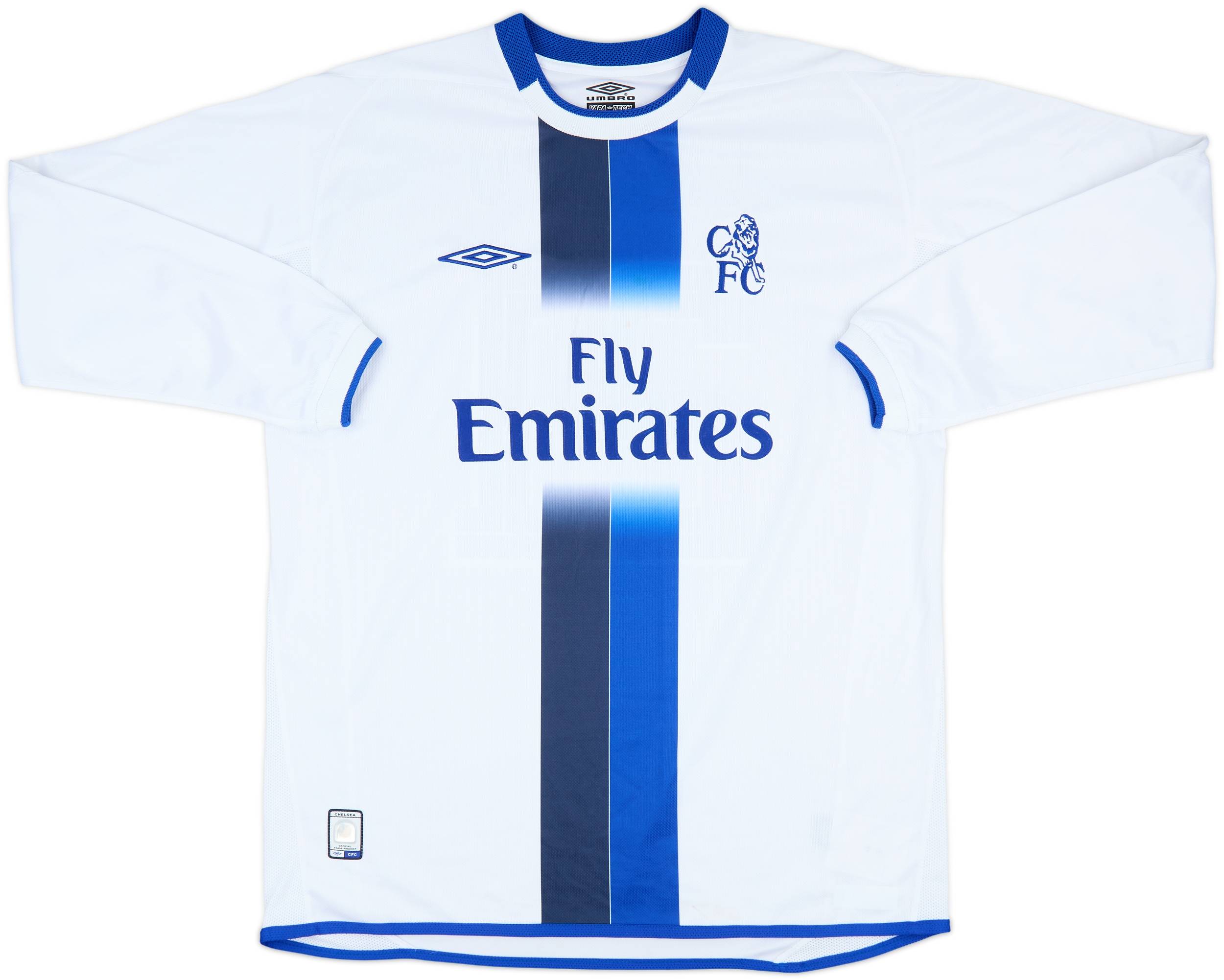 2003-05 Chelsea Away L/S Shirt Crespo #21 - 9/10 - (L)