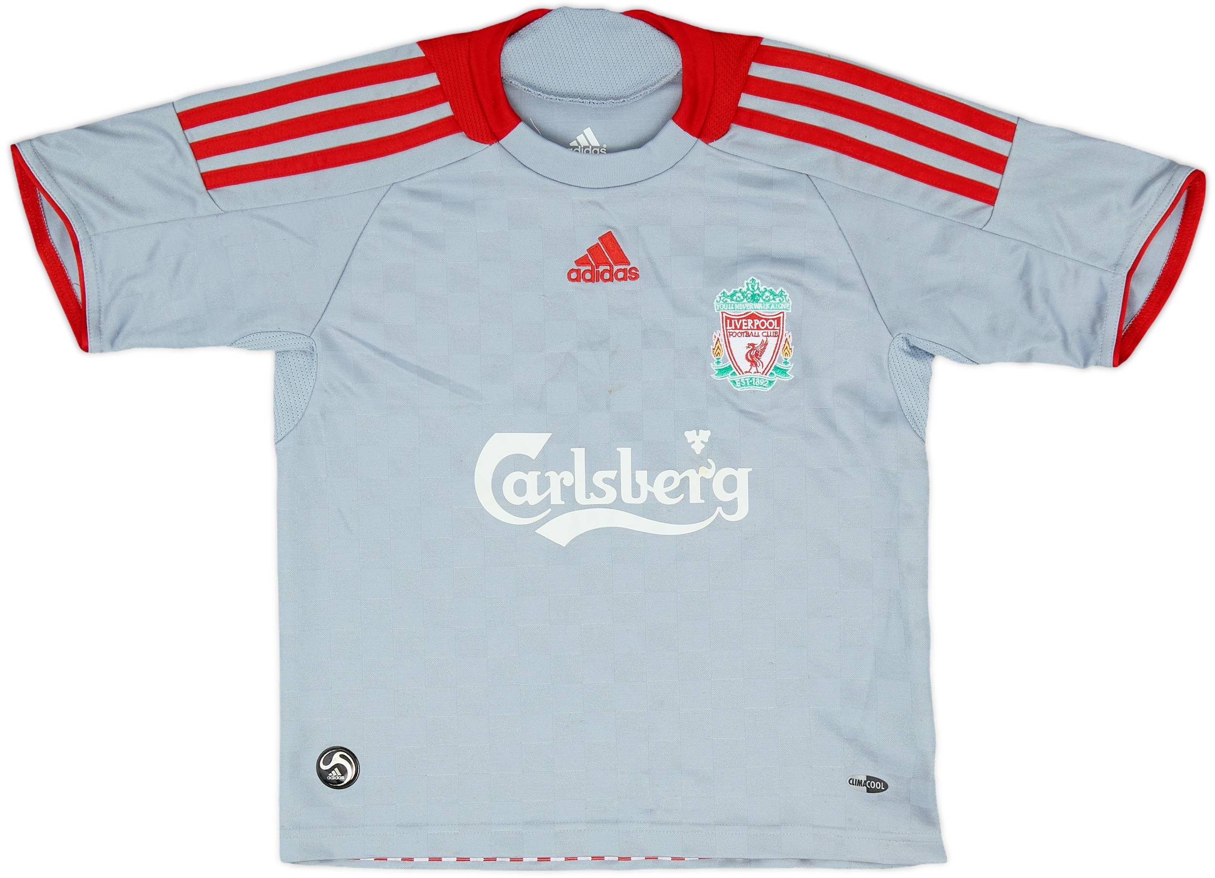 08-09★Liverpool★adidas★サッカーユニフォーム★Torres 2008/09 Torres #9 Liverpool adidas Third Football Shirt (L