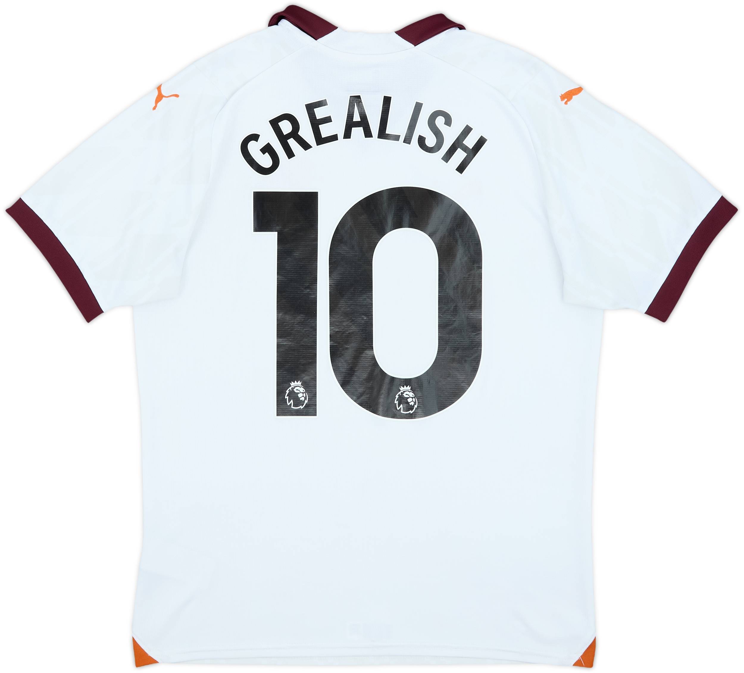 2023-24 Manchester City Away Shirt Grealish #10 - 7/10 - (M)