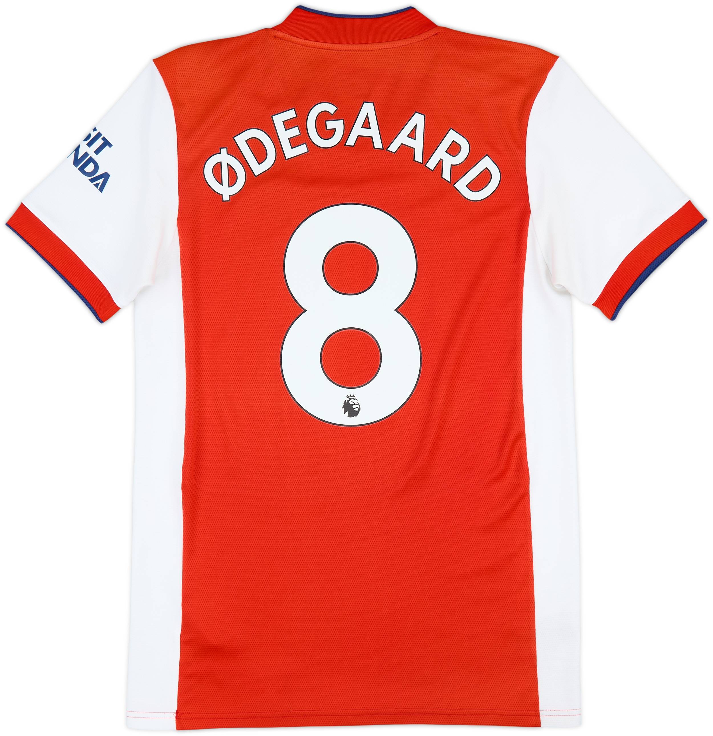 アーセナル ØDEGAARD 8 シャツ　NIKE プーマ 2021-22 Arsenal Home Shirt Odegaard #8 - 7/10 - (S)