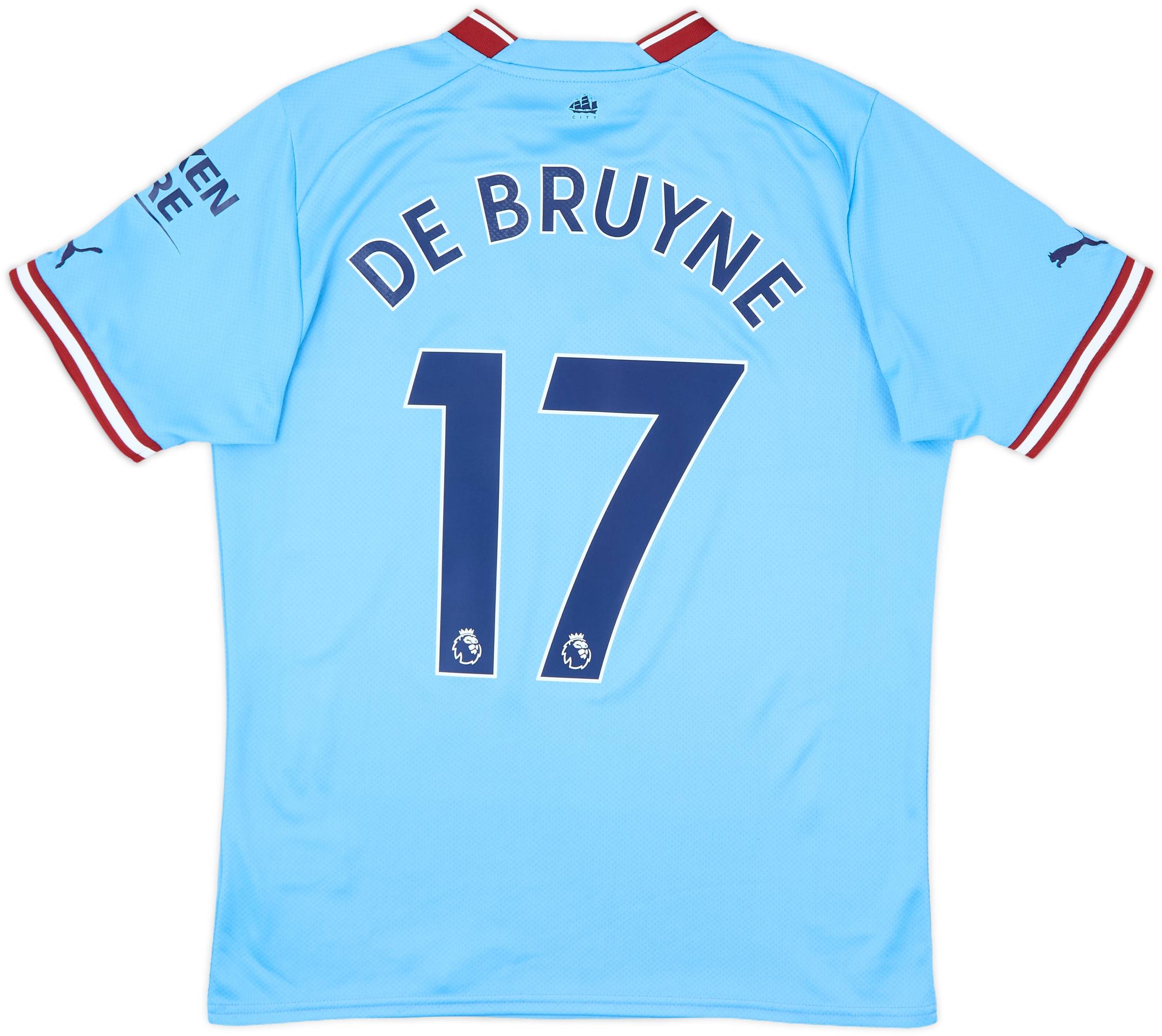 全国送料無料・イイ店 De Shirt Home City Manchester 2022-23 Bruyne (M) - 9/10 - #17 ウェア