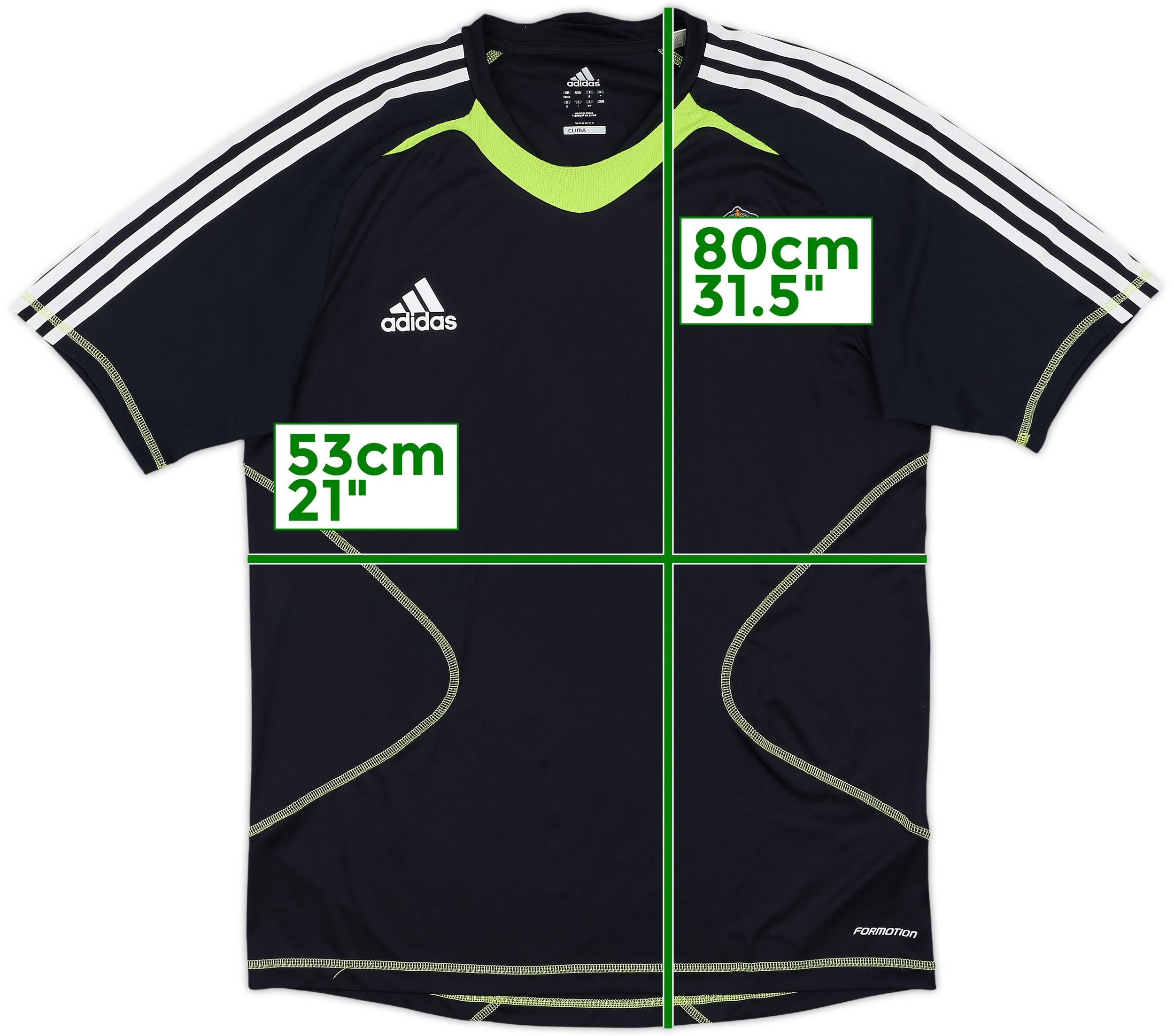 今だけの限定セール 2010-11 Real (L) - 8/10 - Shirt Training Formotion adidas Madrid ウェア
