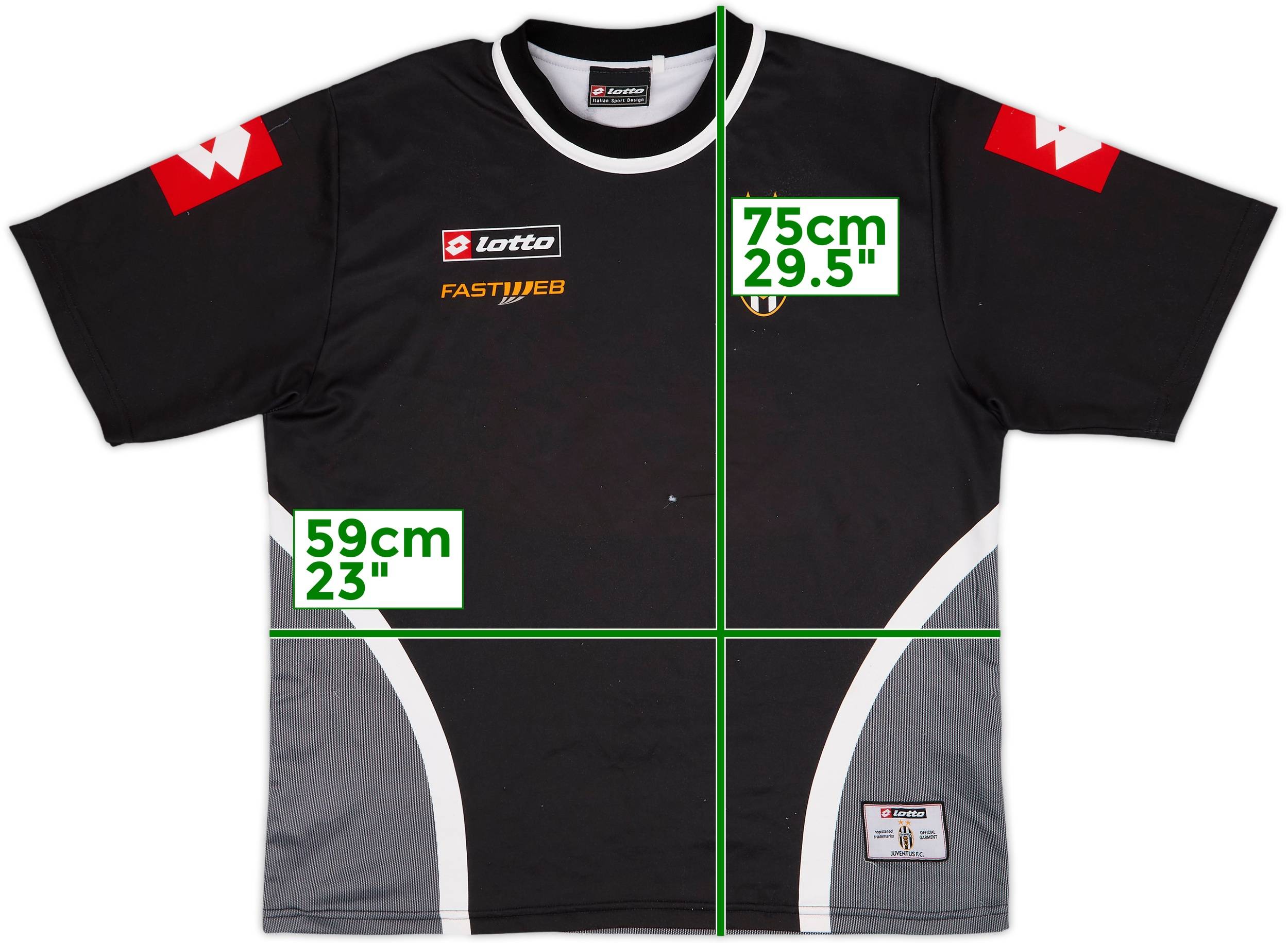 2001-02 Juventus Lotto Training Shirt - 5/10 - (XL)