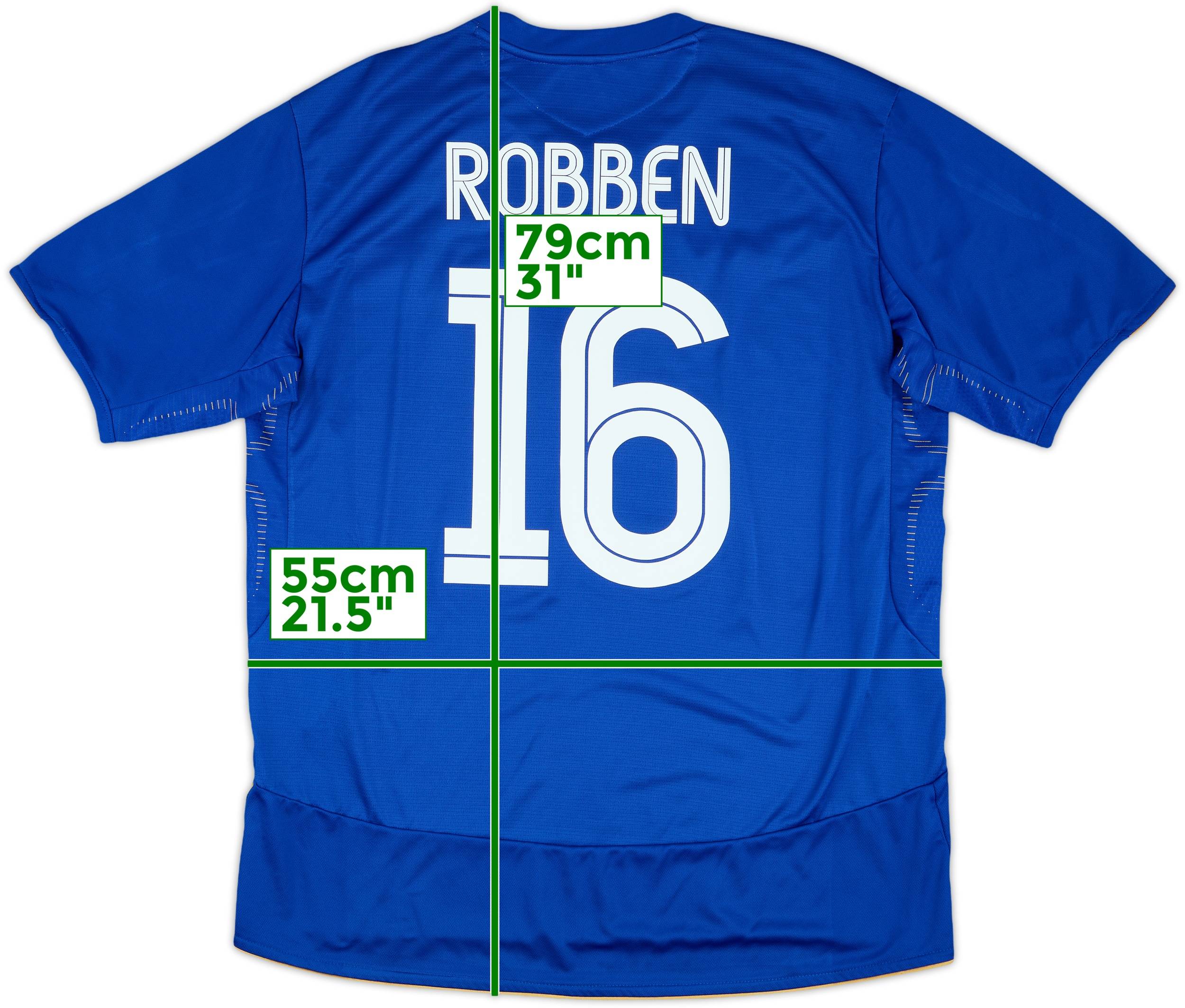 2005-06 Chelsea Centenary Home Shirt Robben #16 - 10/10 - (XL)