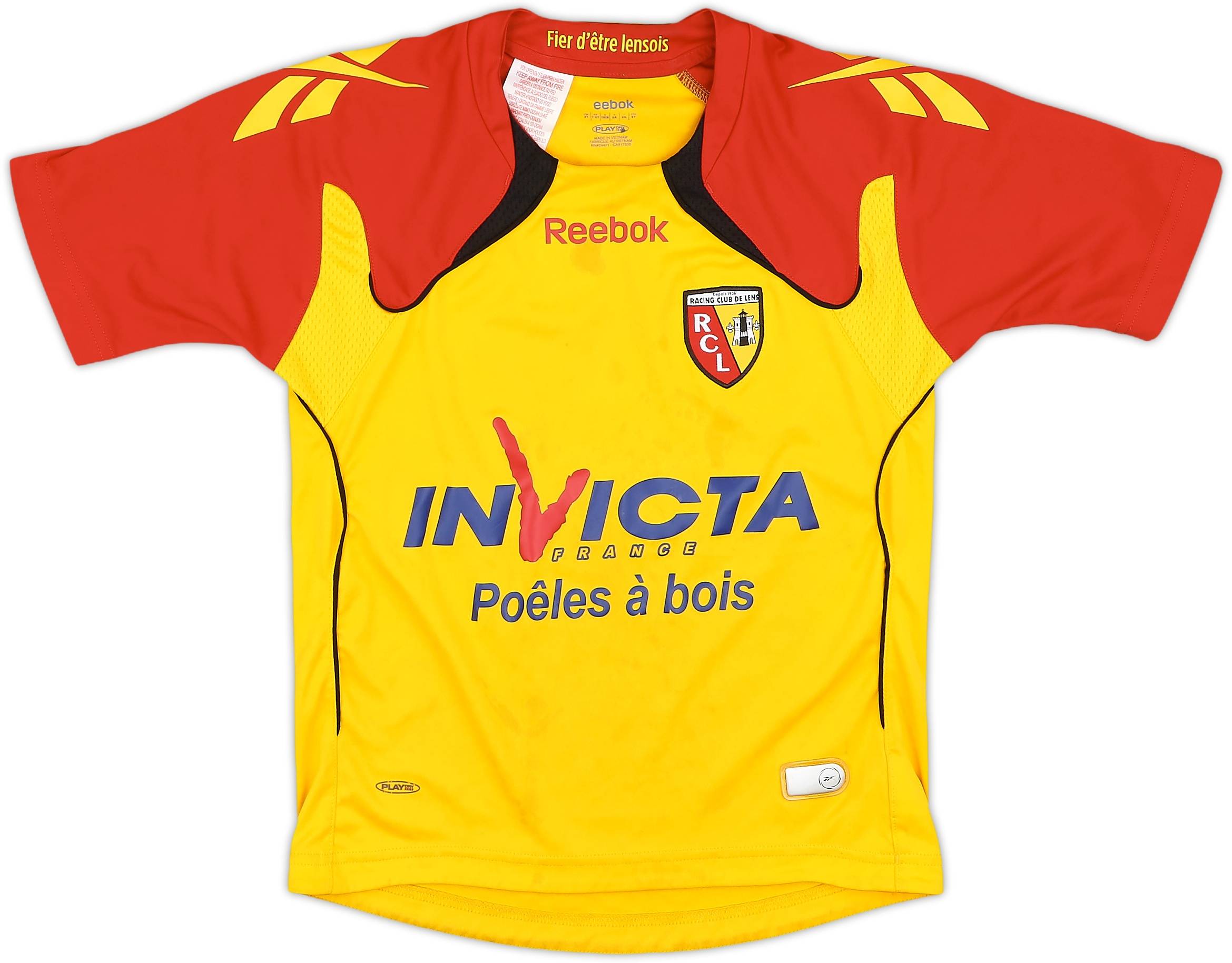 ロイックスユニホーム　120〜130くらい 2010-11 Lens Home Shirt - 6/10 - (7-8Years)