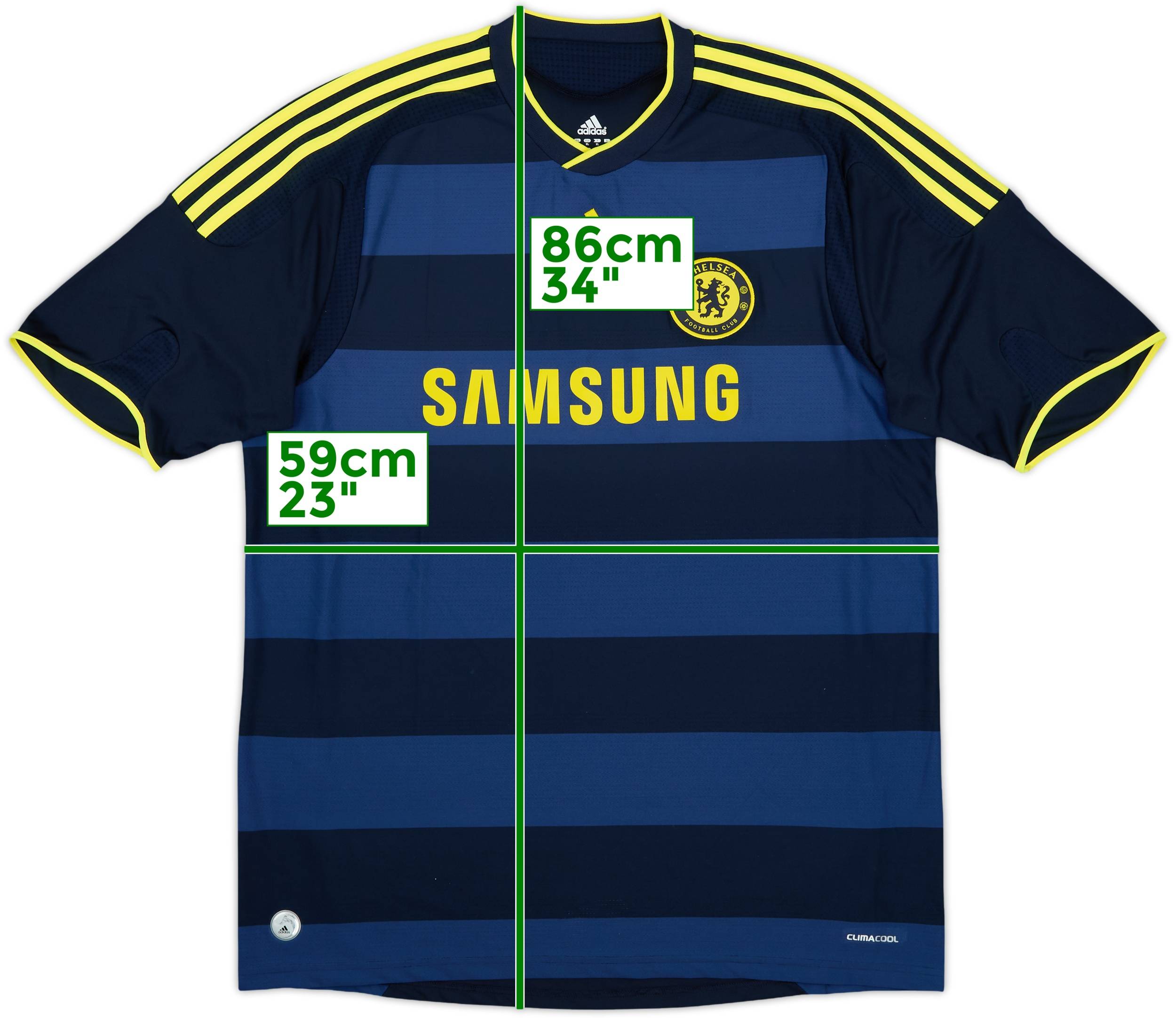 【激安アウトレット!】 2009-10 Chelsea Away Shirt #5 - 9/10 - (XL) ウェア