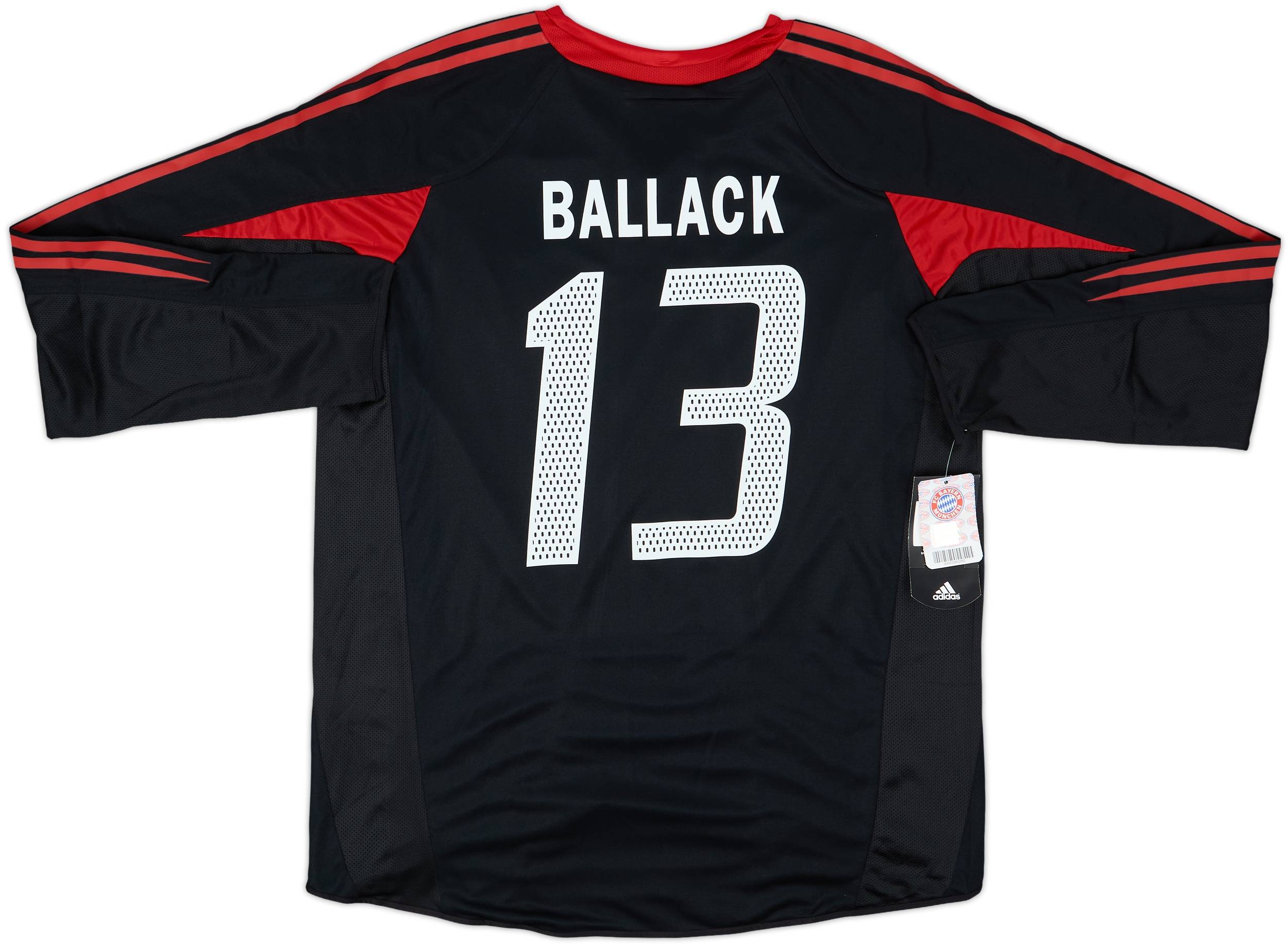 Bayern München Ballack 13 シャツ 2002-03 Bayern Munich Player Issue CL Shirt Ballack #13 - 7