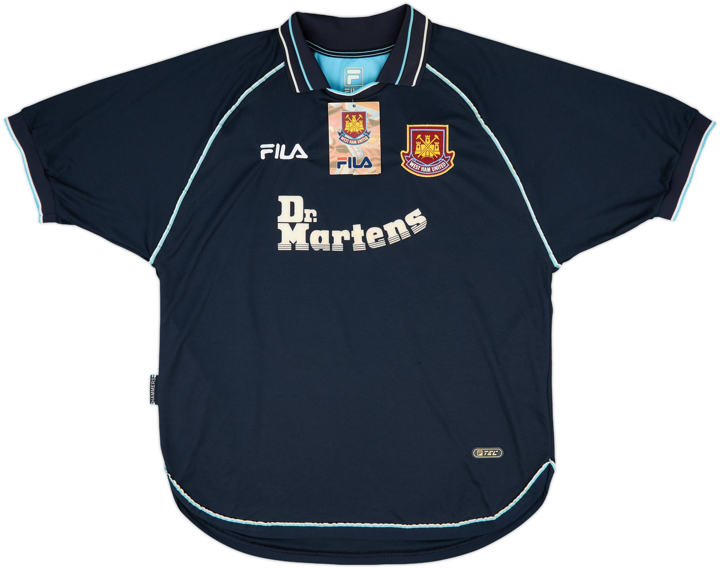 【送料無料】 1999-01 West Ham Third Shirt Carrick #21 (XL) ウェア