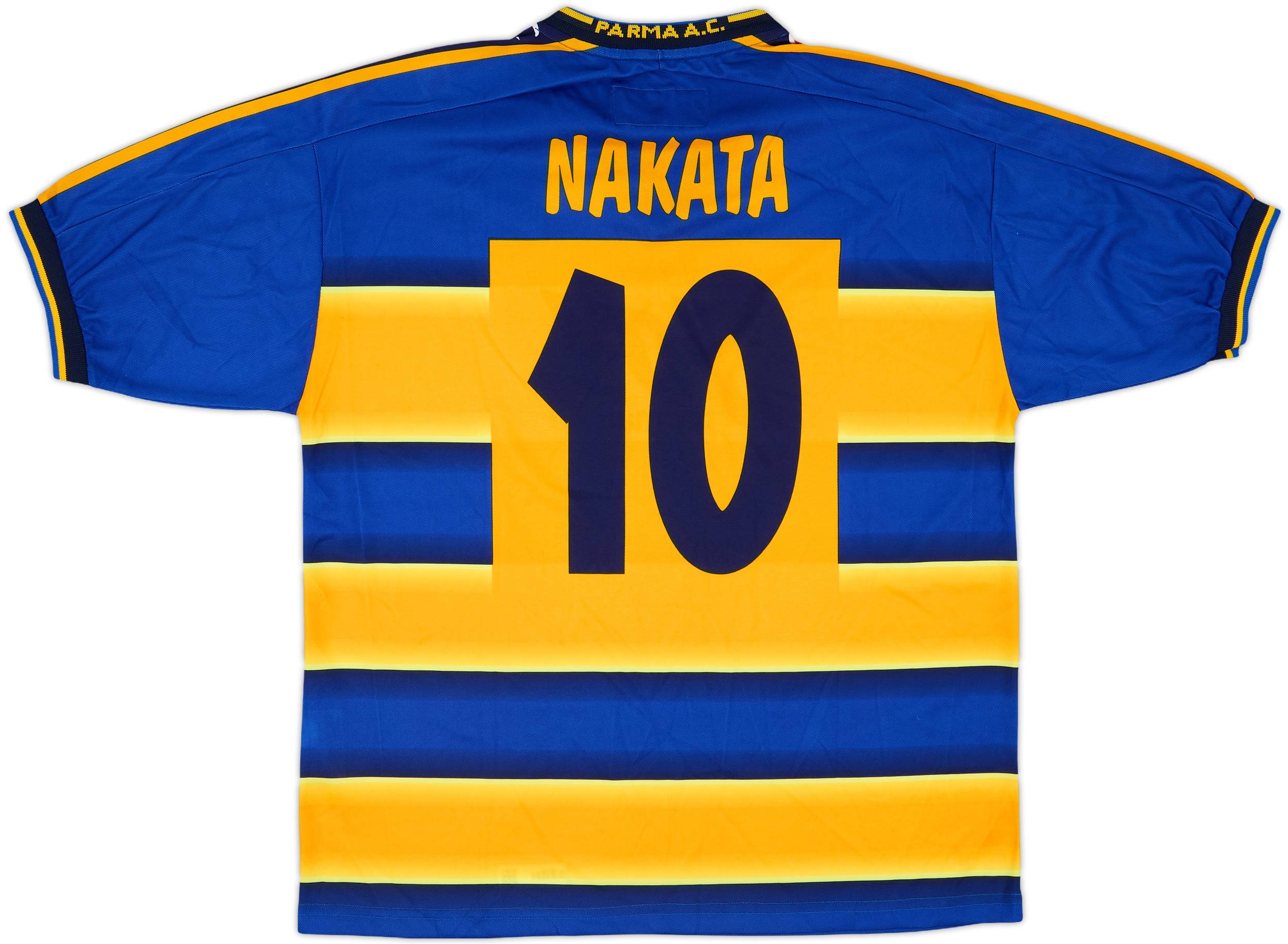 「高評価！」注目のレビュ 2001-02 (M) #10 Nakata Shirt Home Parma ウェア